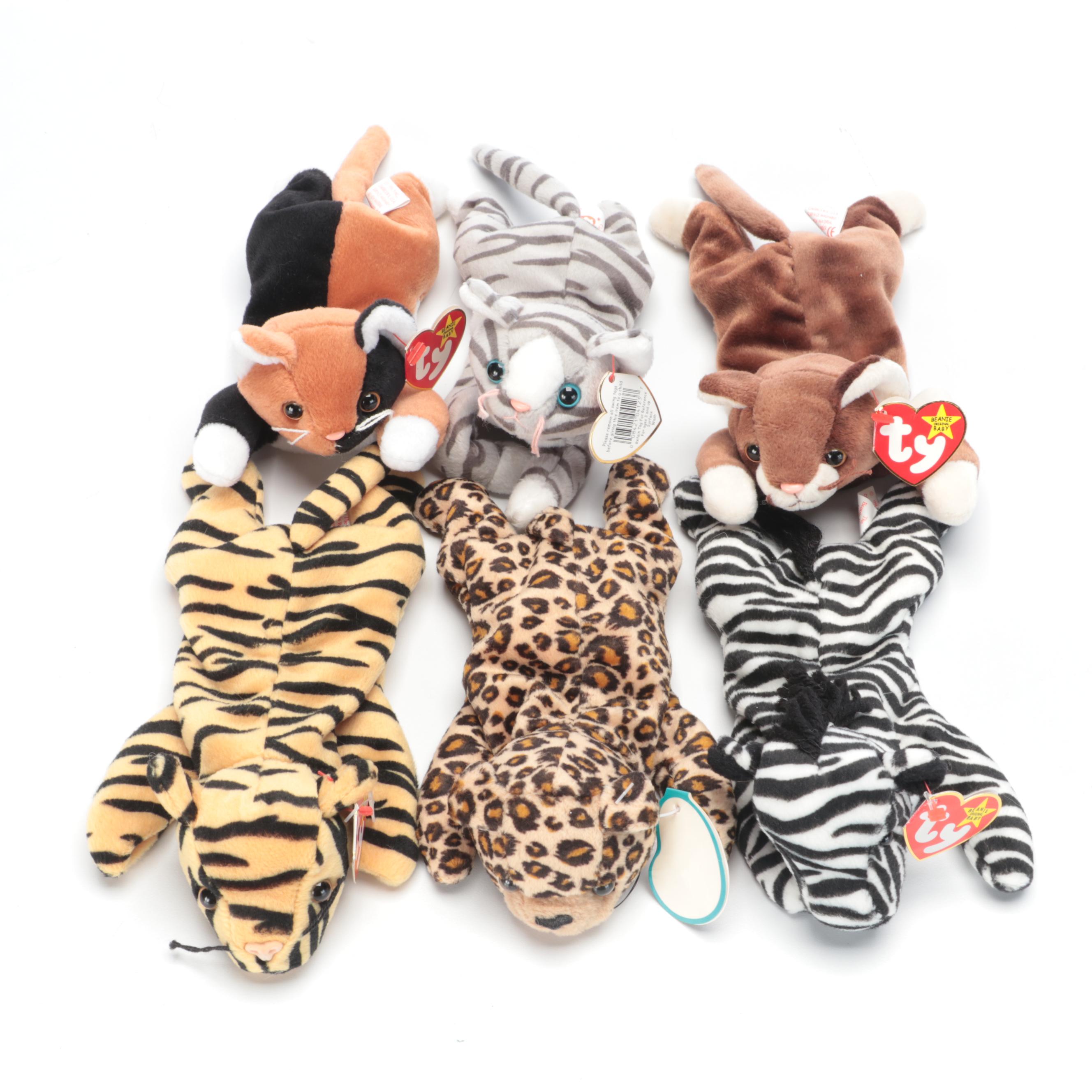 Ty Beanie Babies With "Loosy" and More