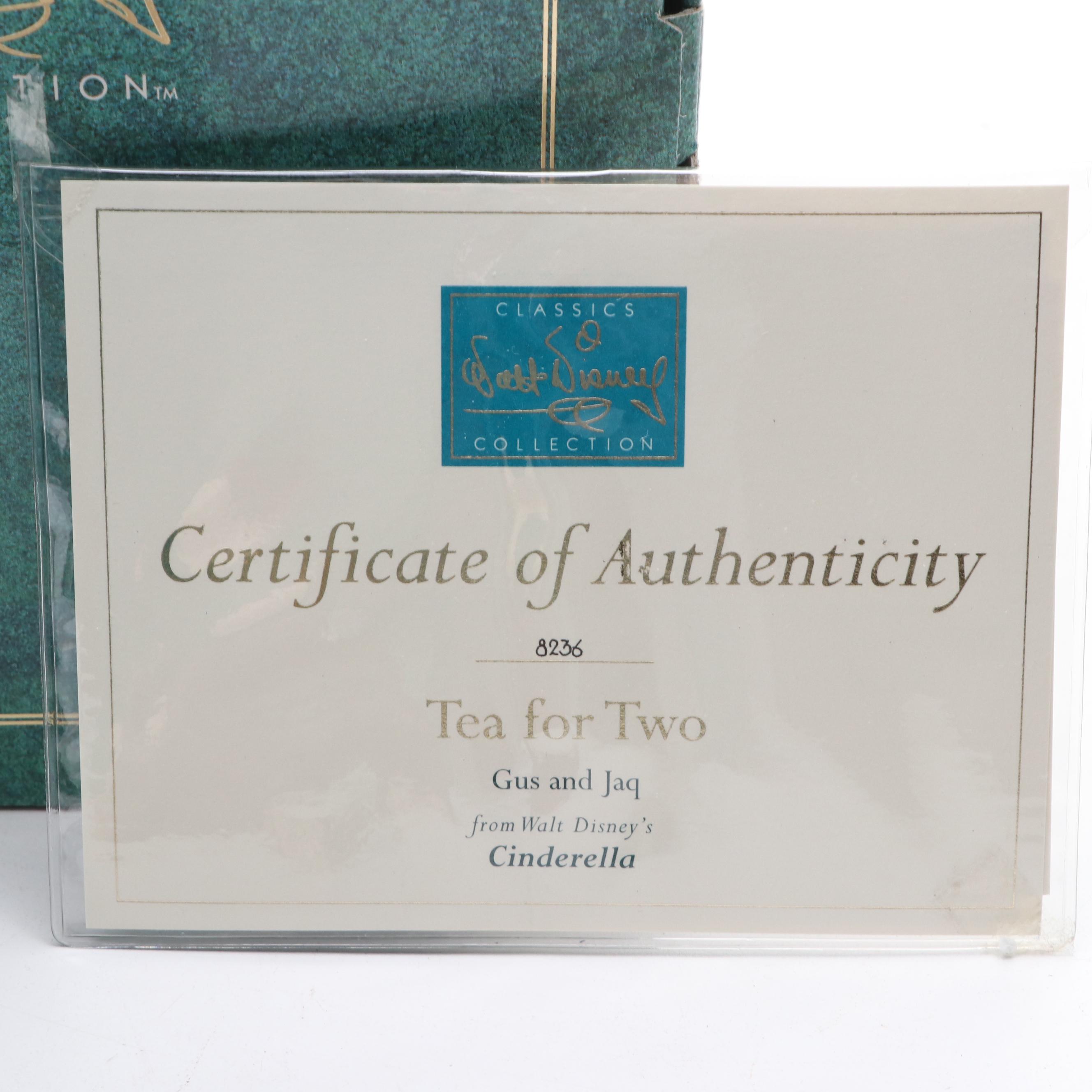 Walt Disney Classics Collection "Cinderella" Porcelain Figurines