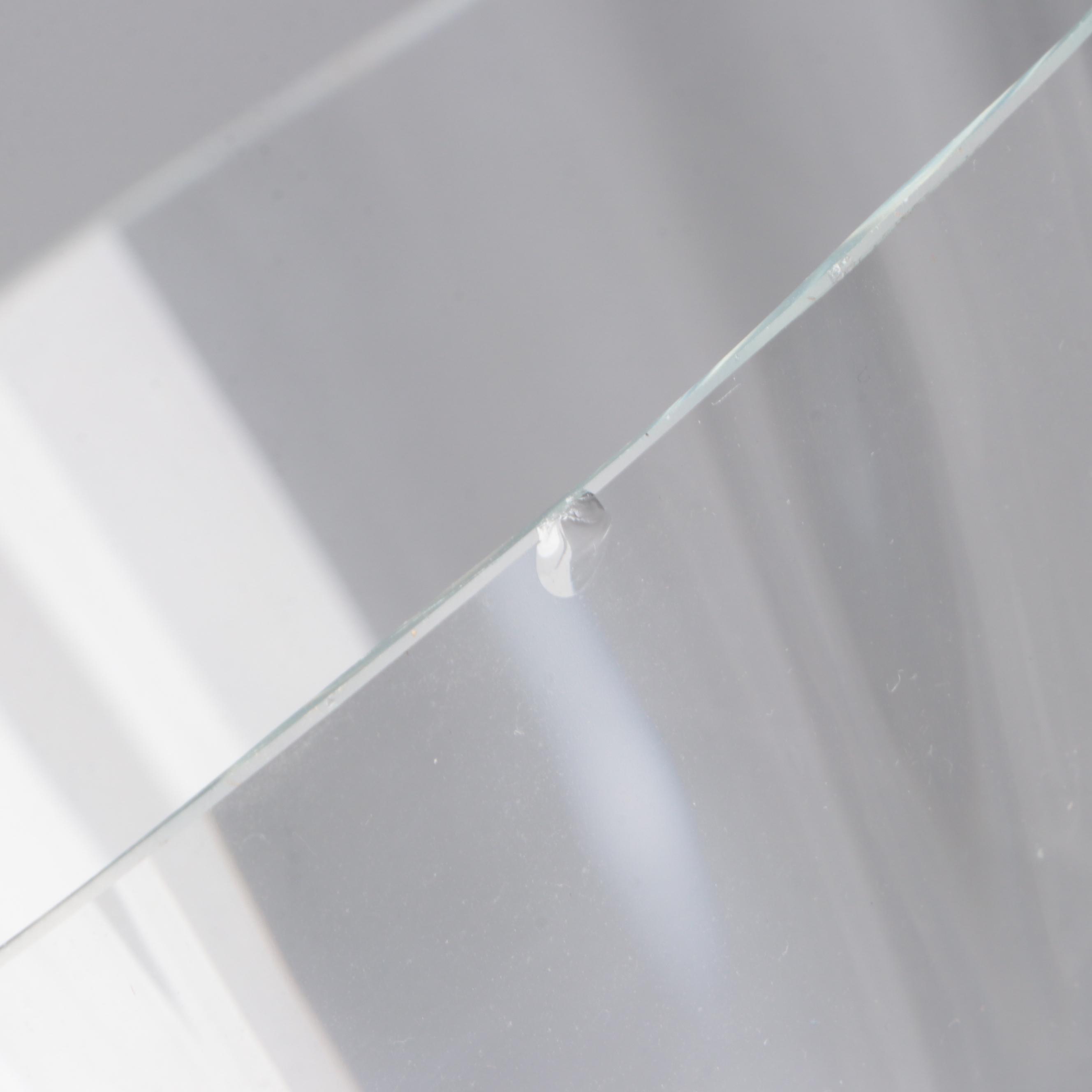 Castilian Poland Optic Glass and Brass Ormolu Mount Egg Urn with Dragonfly Motif