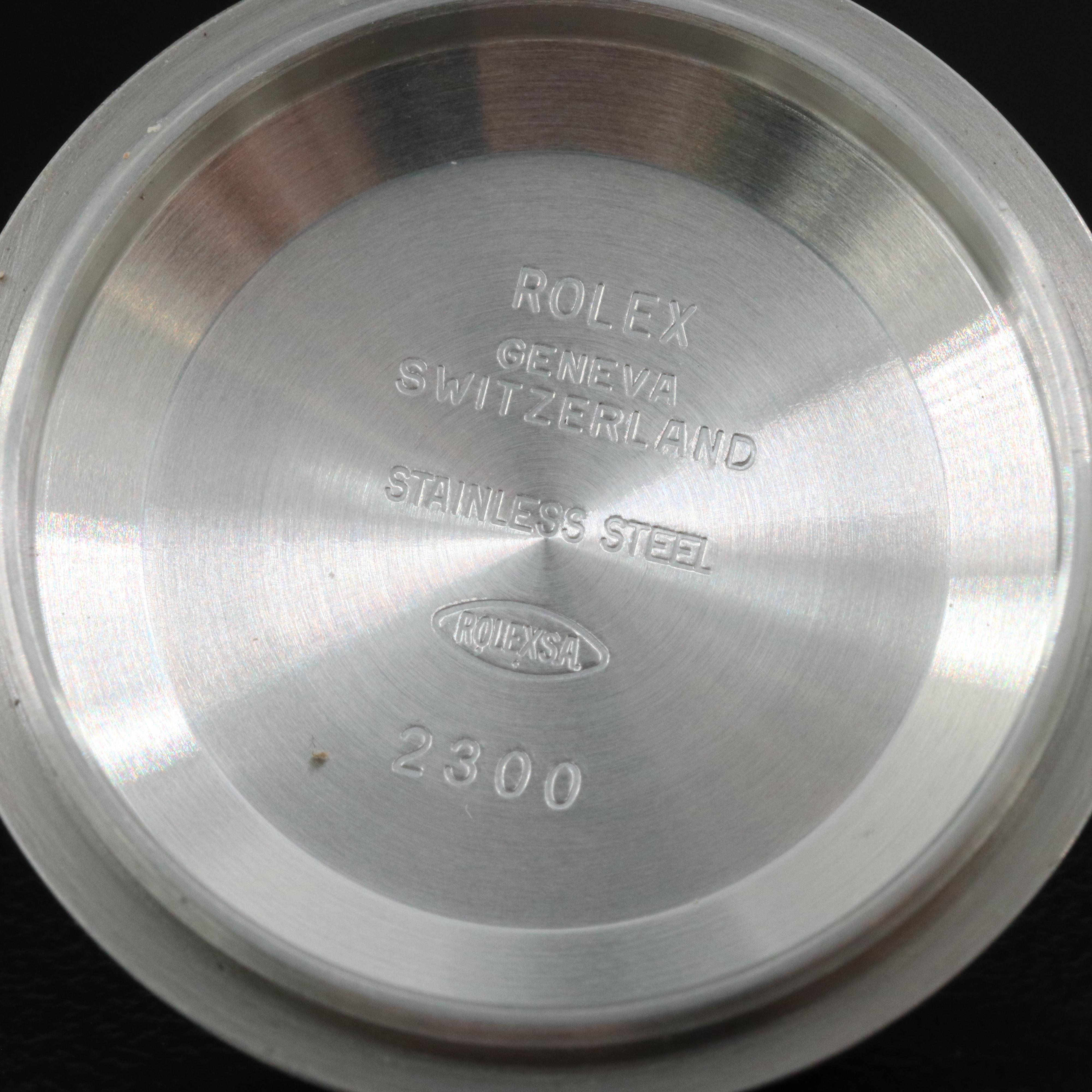 Rolex Oyster Perpetual Datejust Stainless Steel Watch