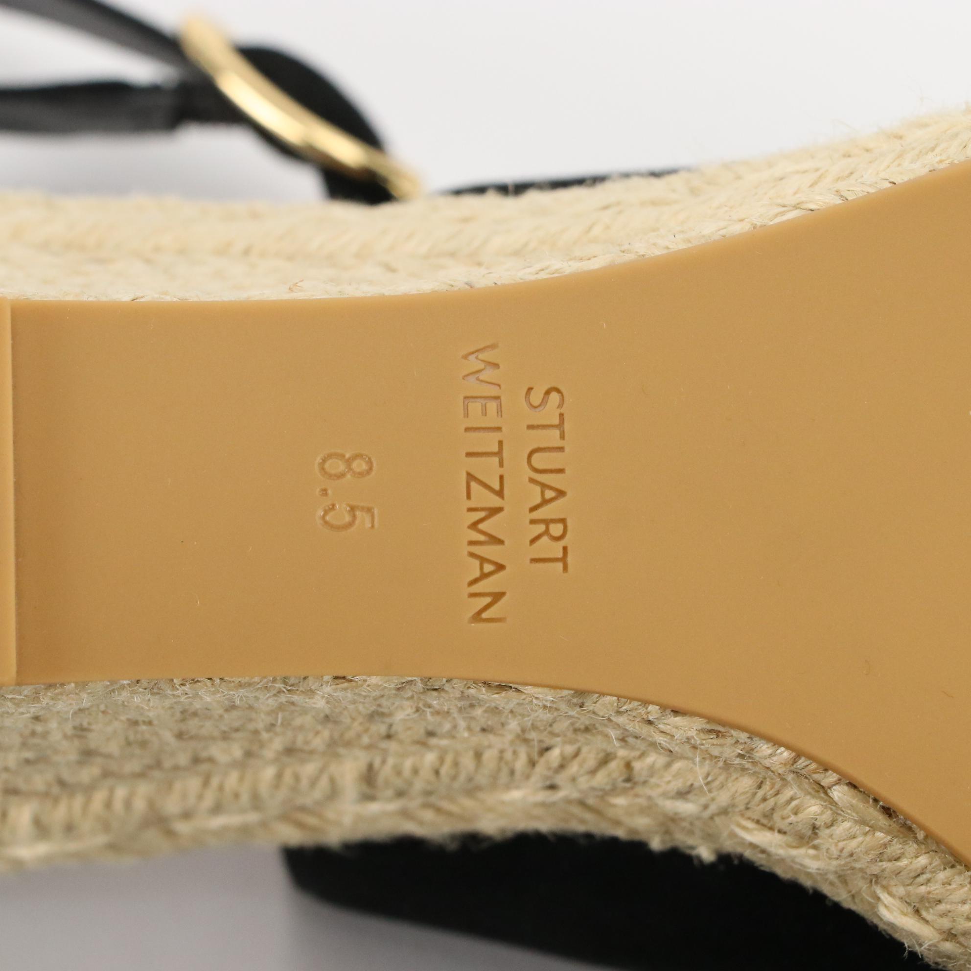 Stuart Weitzman Wedge, Heel, and Sport Sandals in Leather and Suede, New in Box
