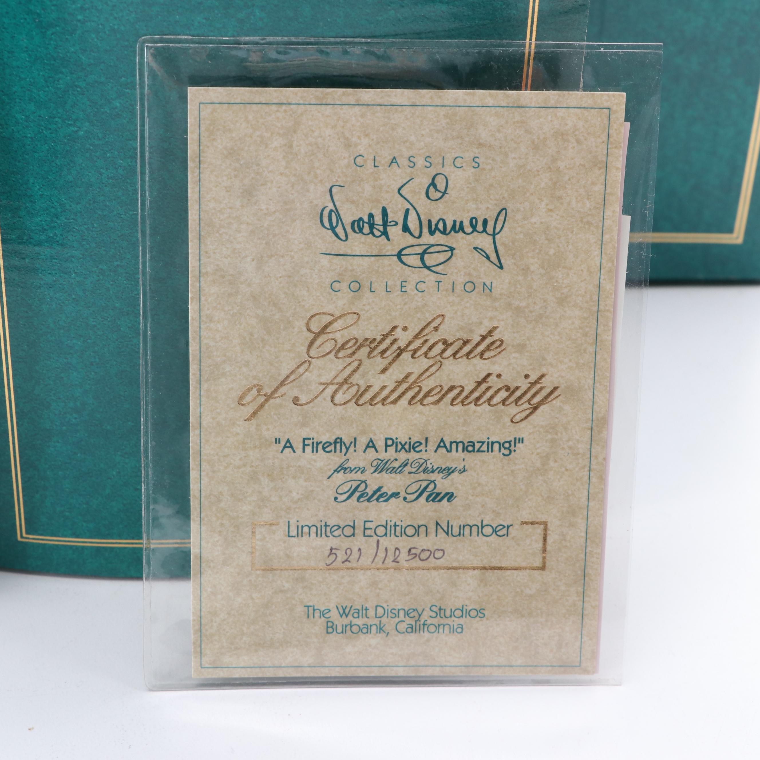 Walt Disney Classics Collection "Peter Pan" Porcelain Figurines