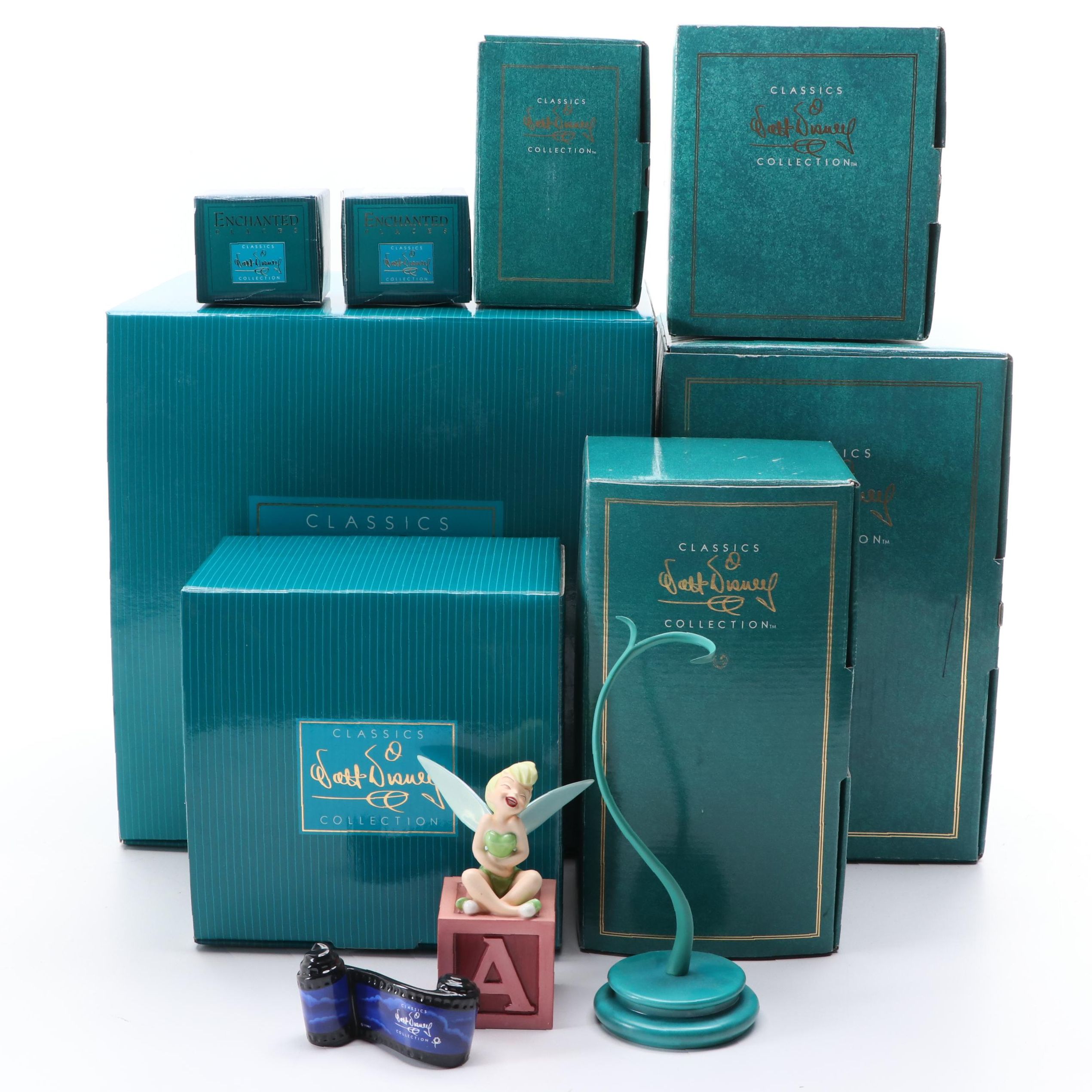 Walt Disney Classics Collection "Peter Pan" Porcelain Figurines