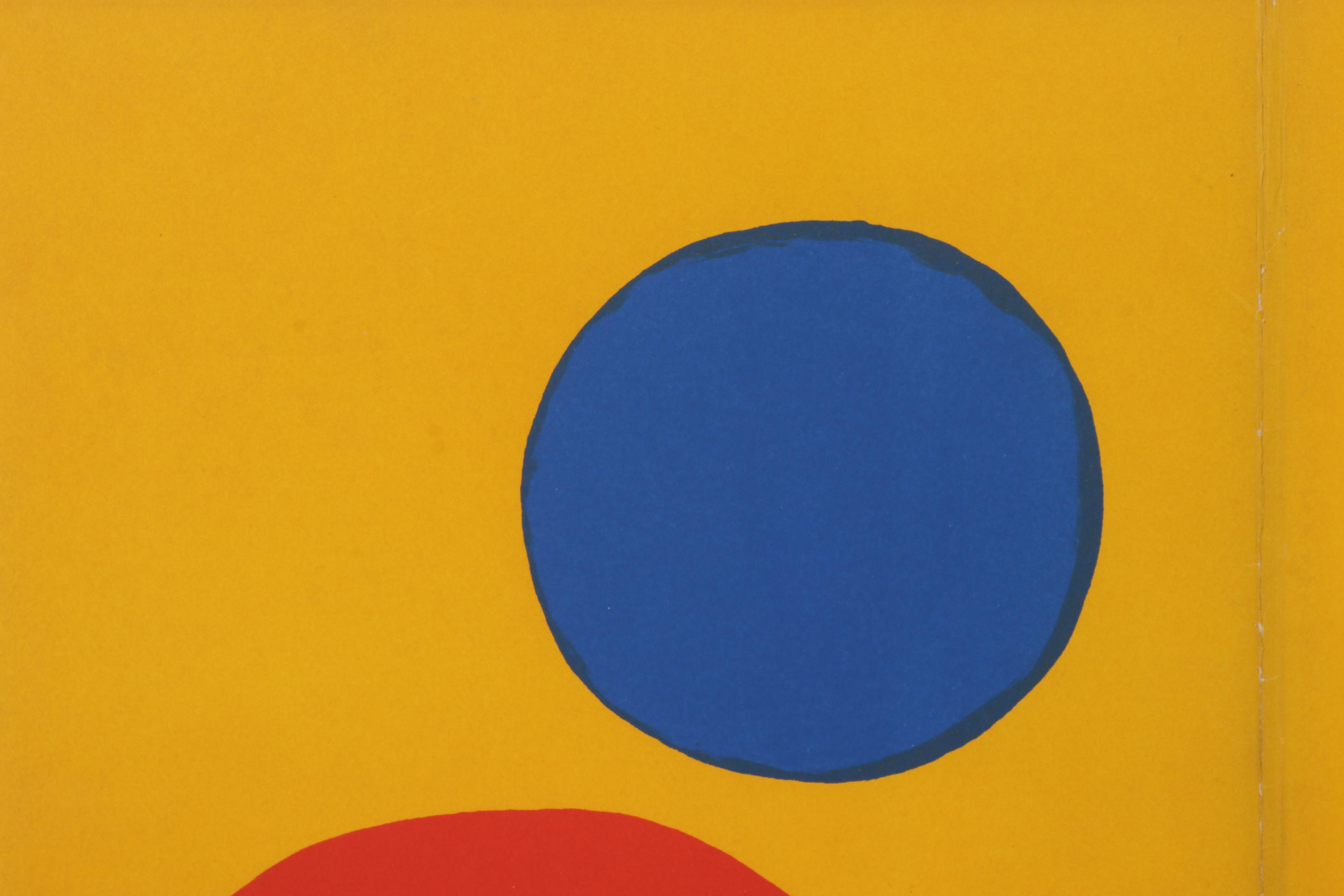 Alexander Calder Double-Page Color Lithograph for "Derrière le Miroir," 1973