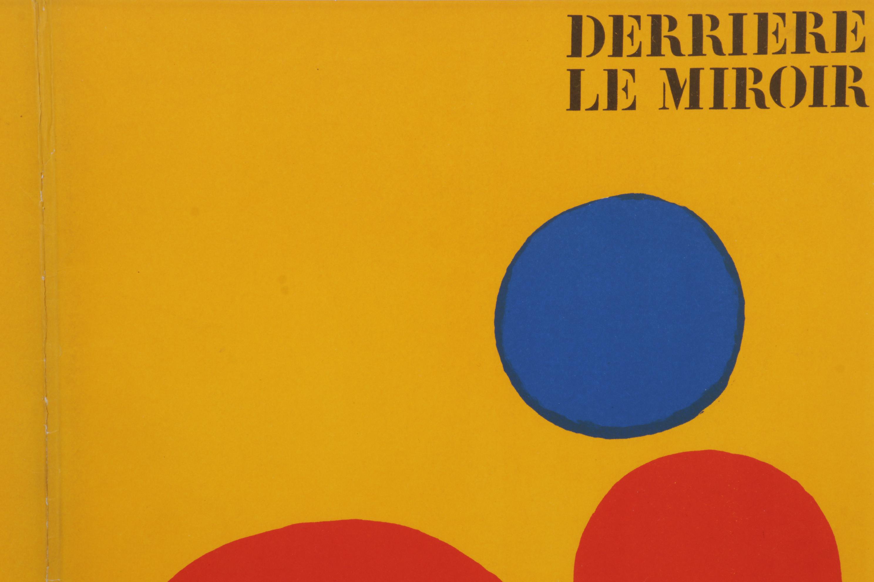 Alexander Calder Double-Page Color Lithograph for "Derrière le Miroir," 1973