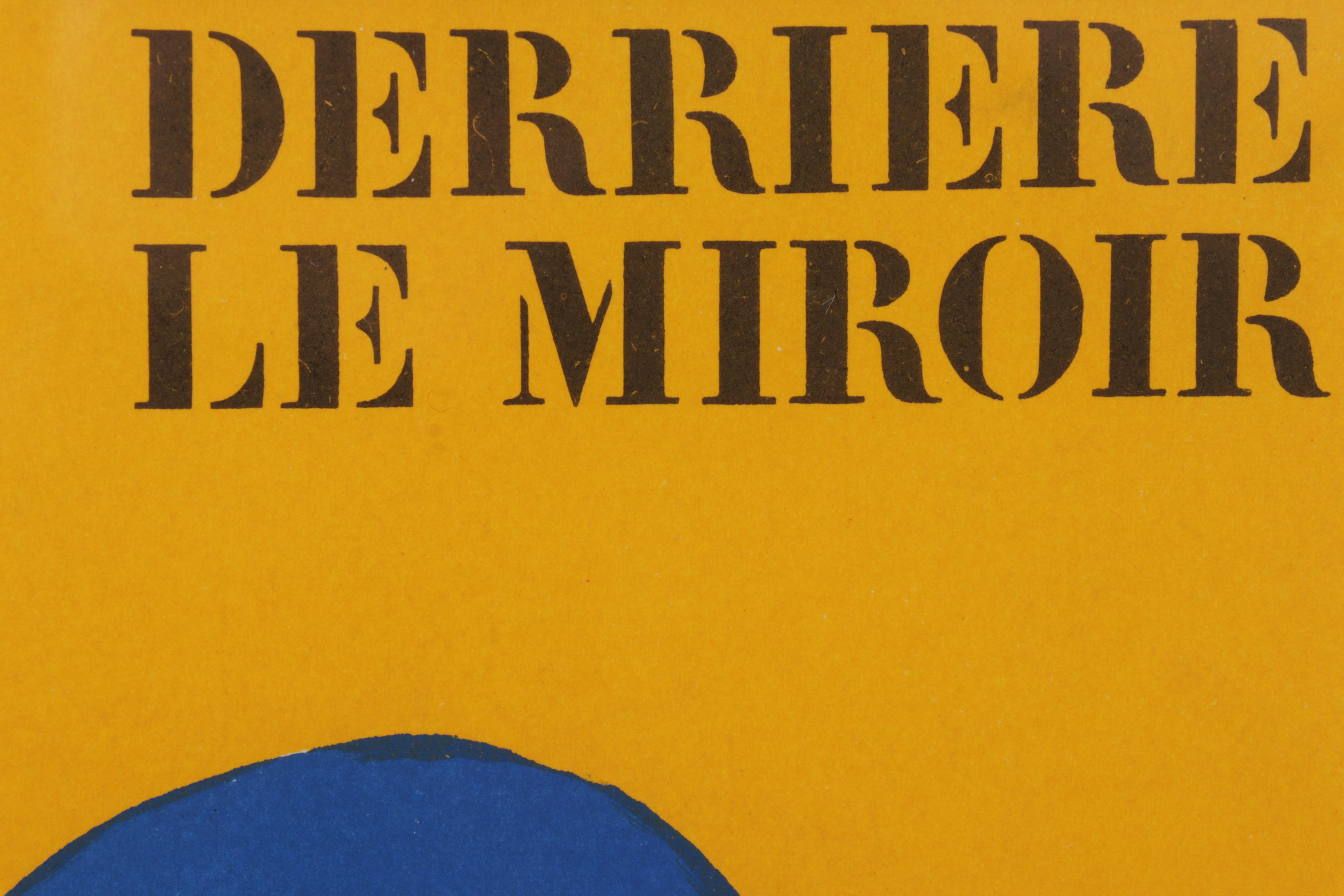Alexander Calder Double-Page Color Lithograph for "Derrière le Miroir," 1973