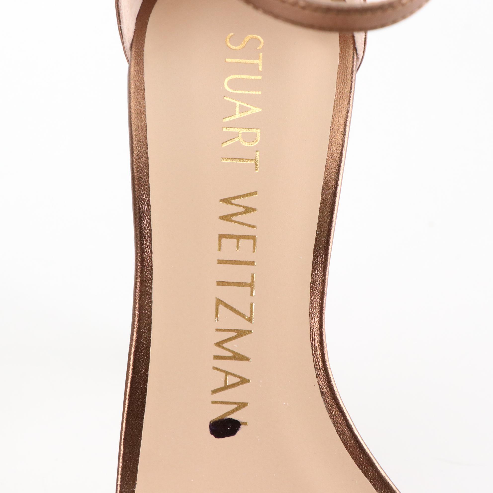 Stuart Weitzman Ankle Strap and Platform Heels, New in Boxes