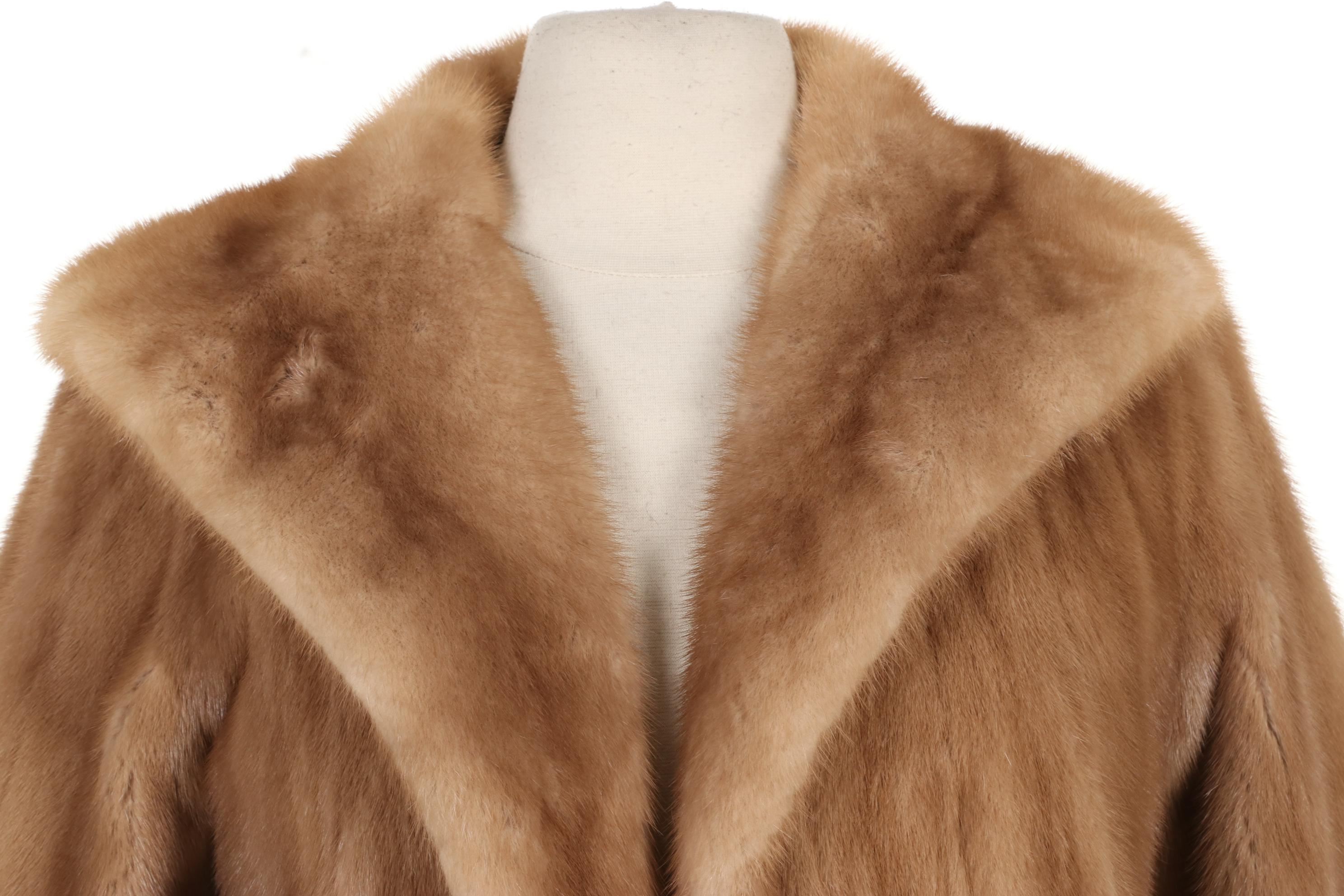 Sakowitz Pastel Mink Fur Stroller