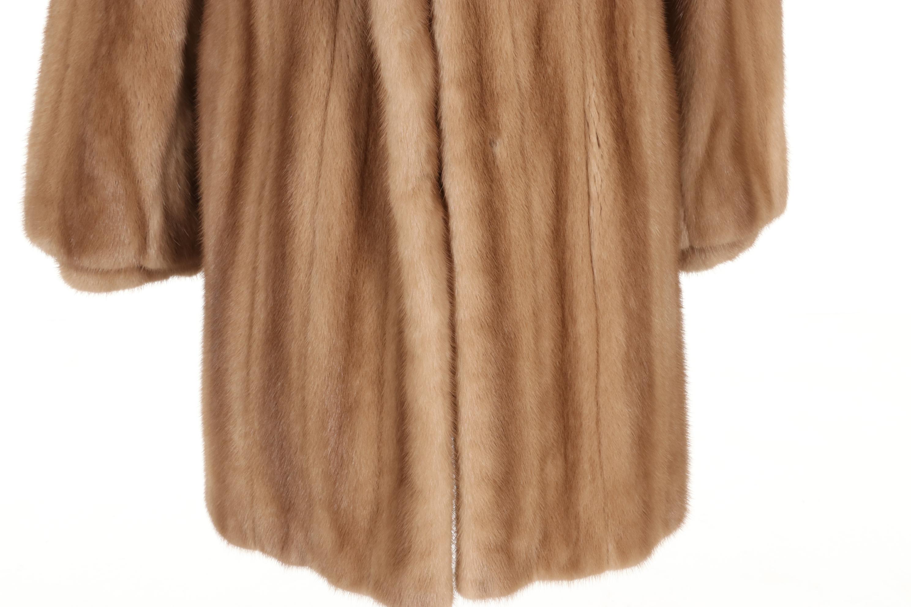 Sakowitz Pastel Mink Fur Stroller