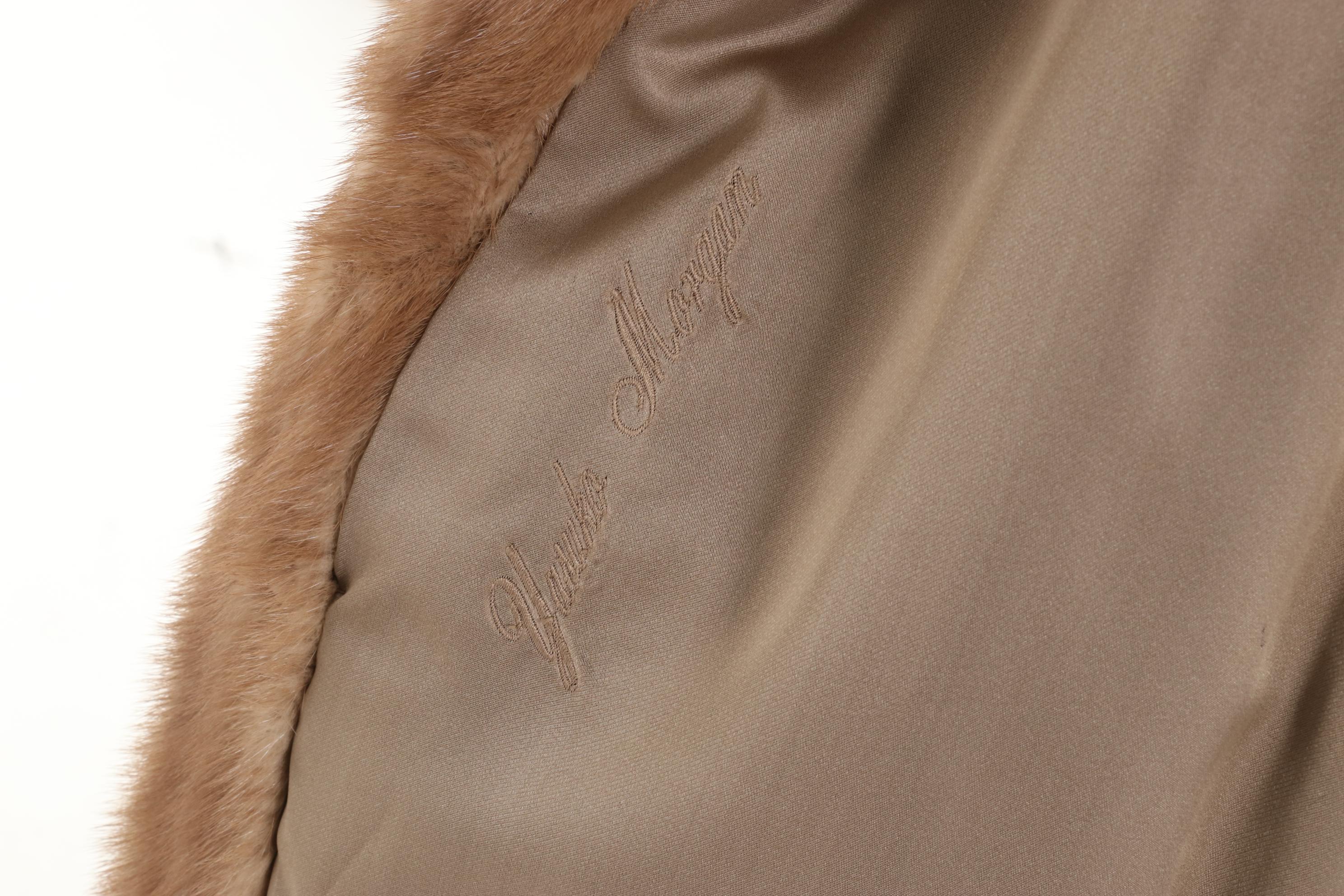 Sakowitz Pastel Mink Fur Stroller