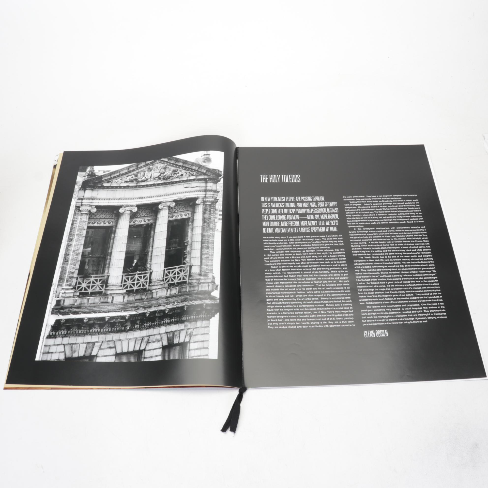 Signed Ruben and Isabel Toledo Exhibition Catalog With "it" for Payless Heels