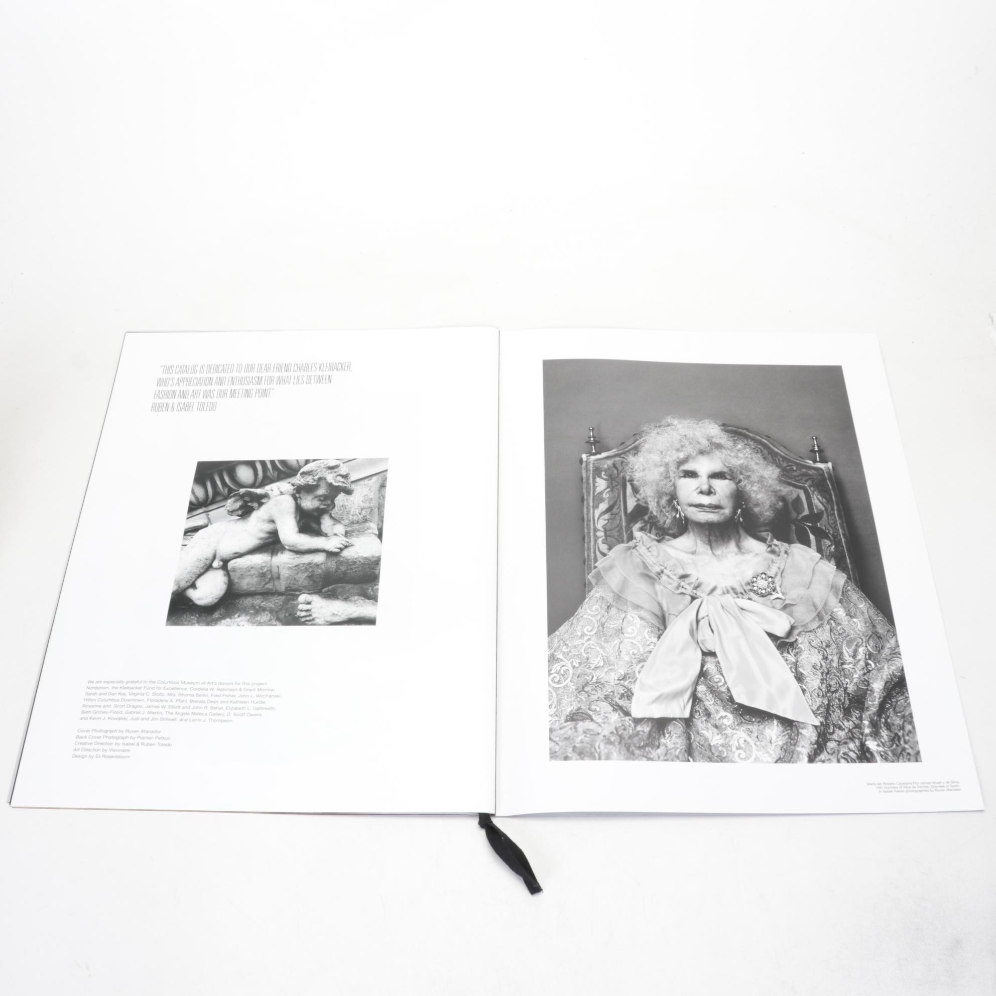 Signed Ruben and Isabel Toledo Exhibition Catalog With "it" for Payless Heels