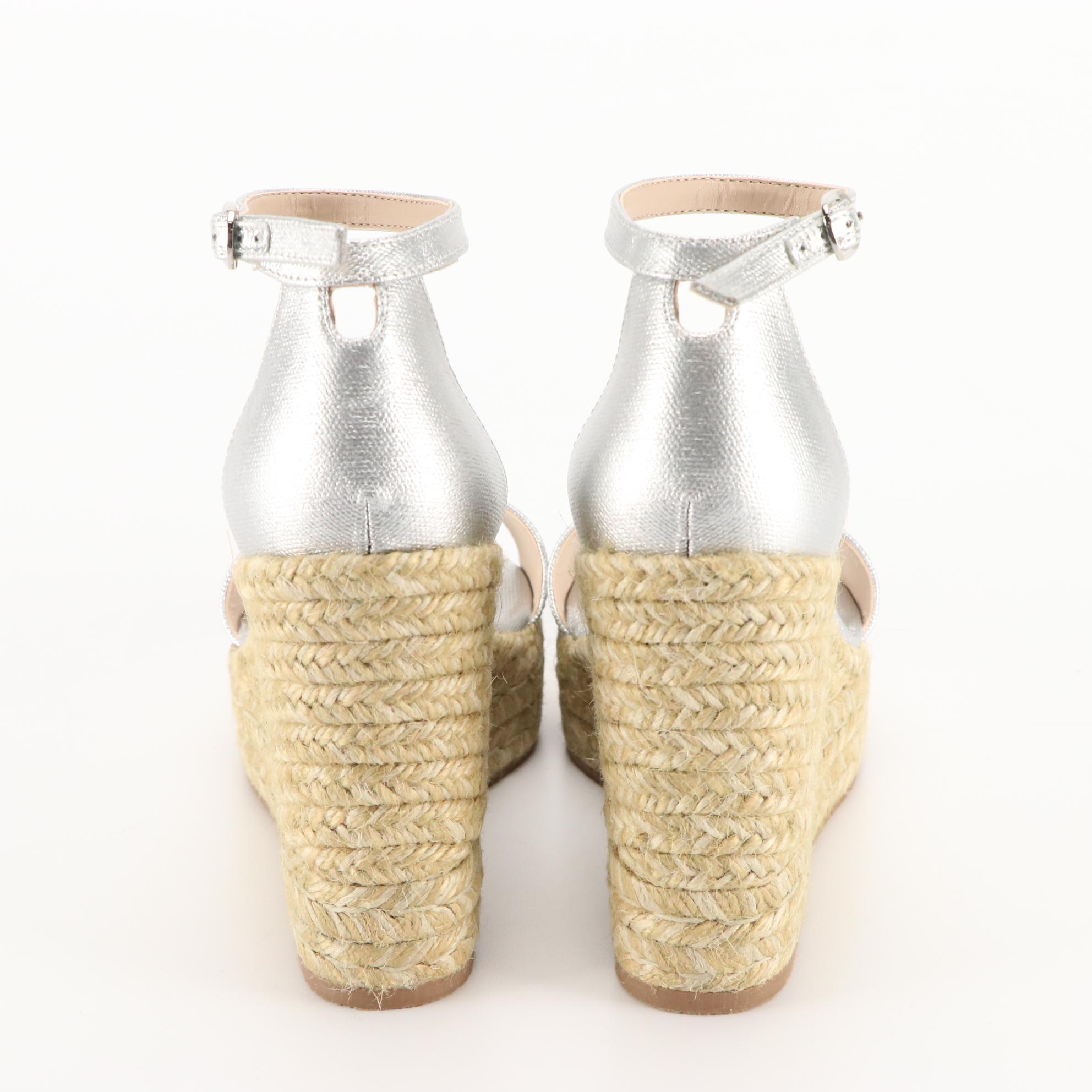 Stuart Weitzman Floria and Margarite Platform Wedge Sandals, New in Boxes