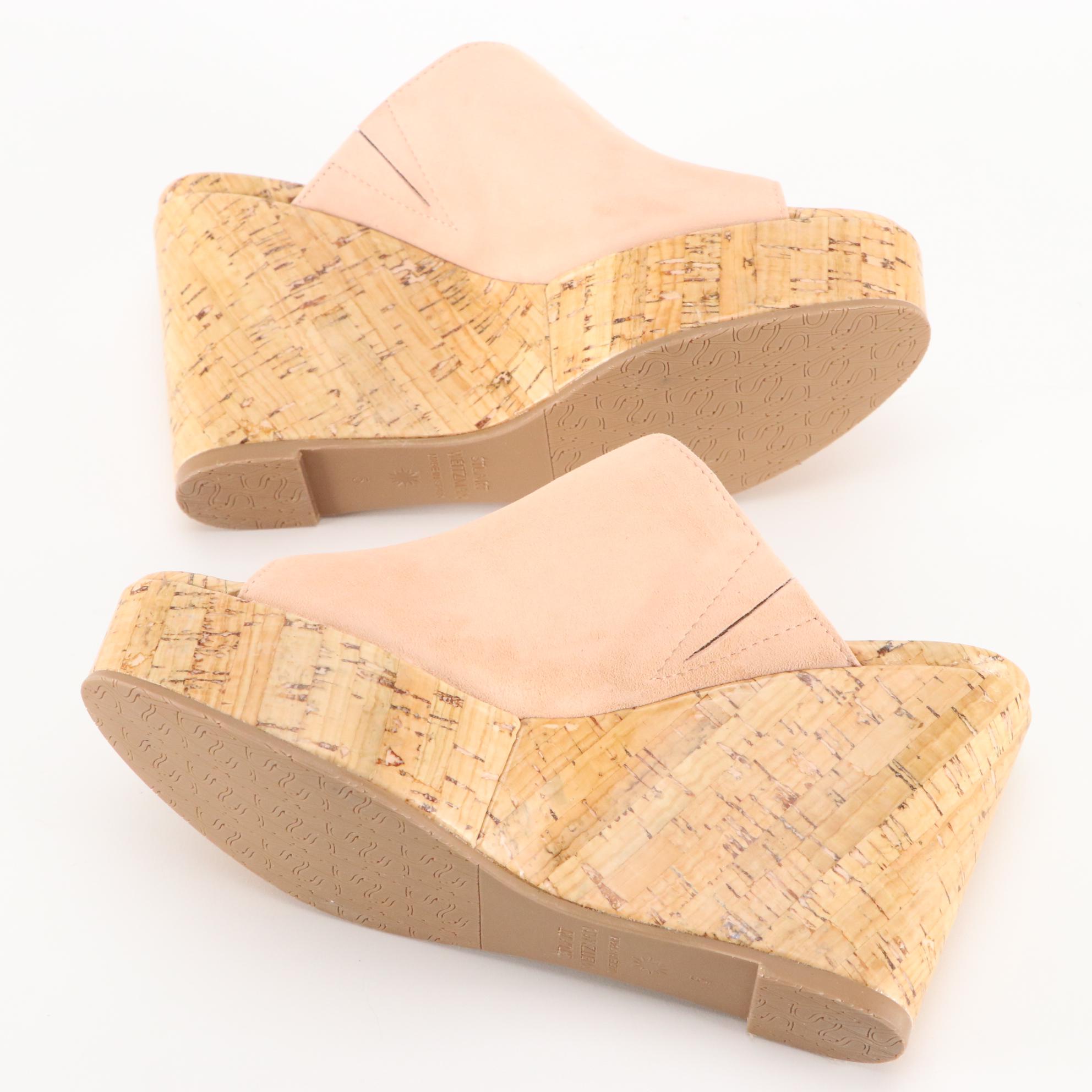 Stuart Weitzman Floria and Margarite Platform Wedge Sandals, New in Boxes