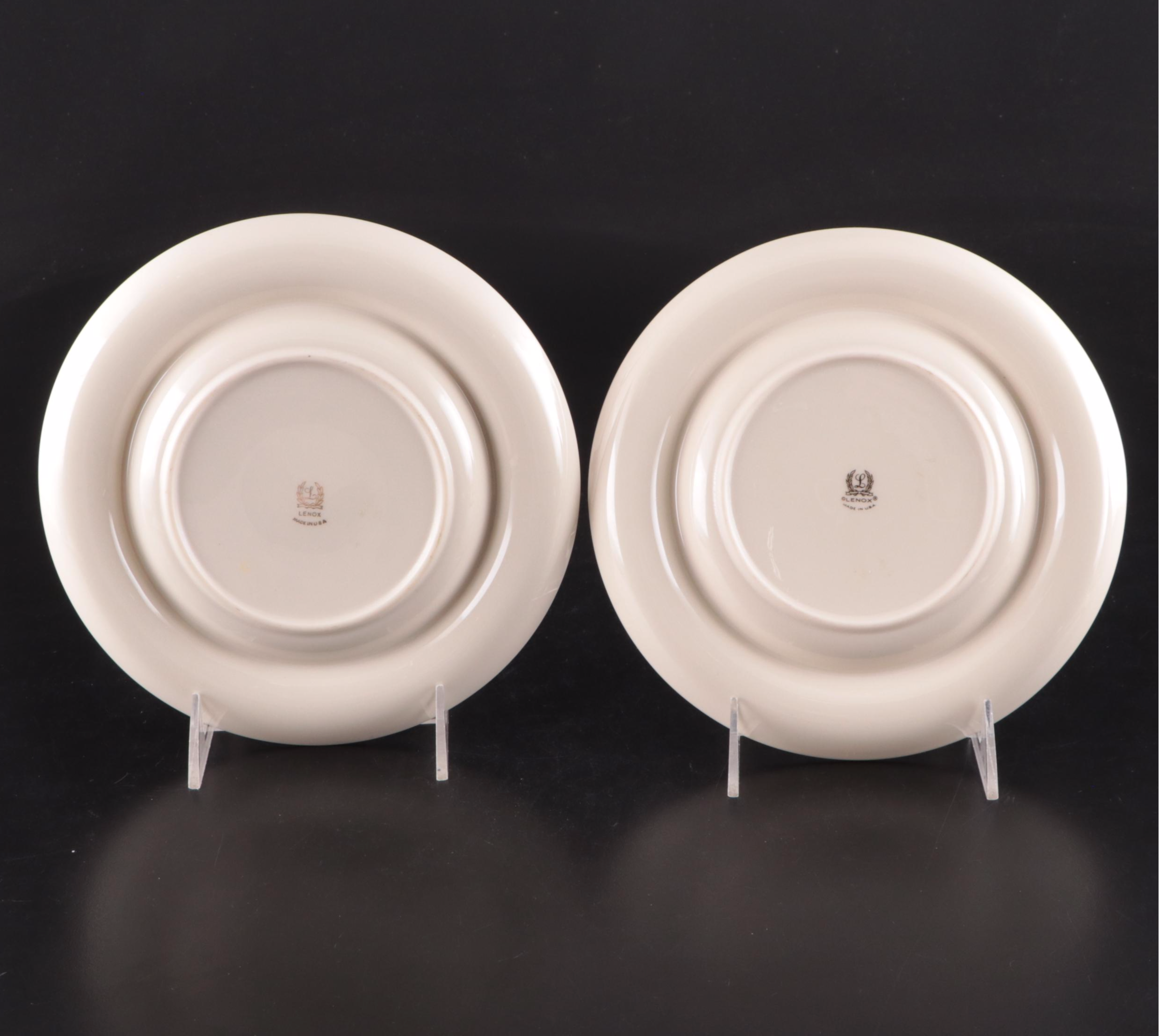 Lenox Bone China "Holiday" Ashtrays, "Presentation Ivory" Plates and More