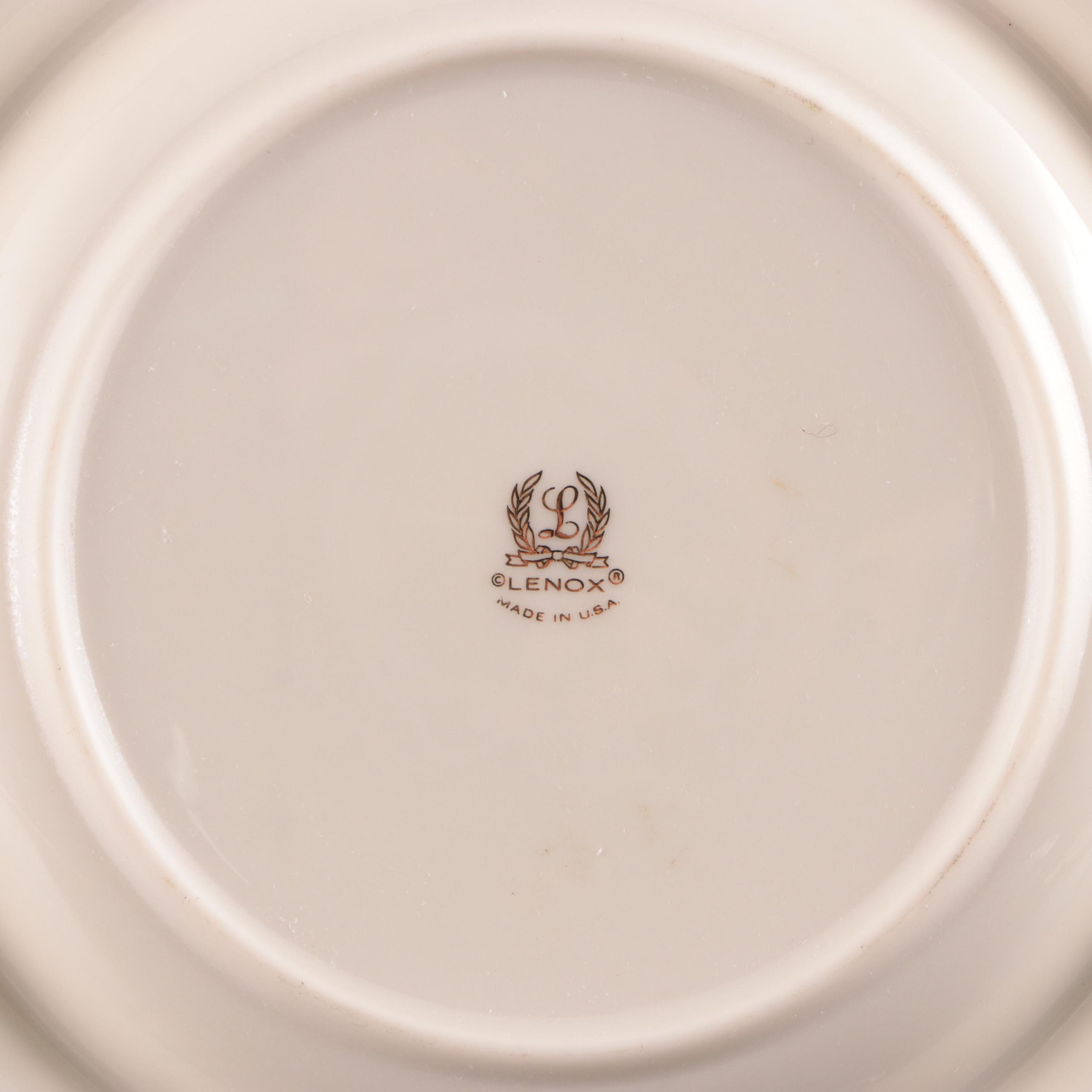 Lenox Bone China "Holiday" Ashtrays, "Presentation Ivory" Plates and More