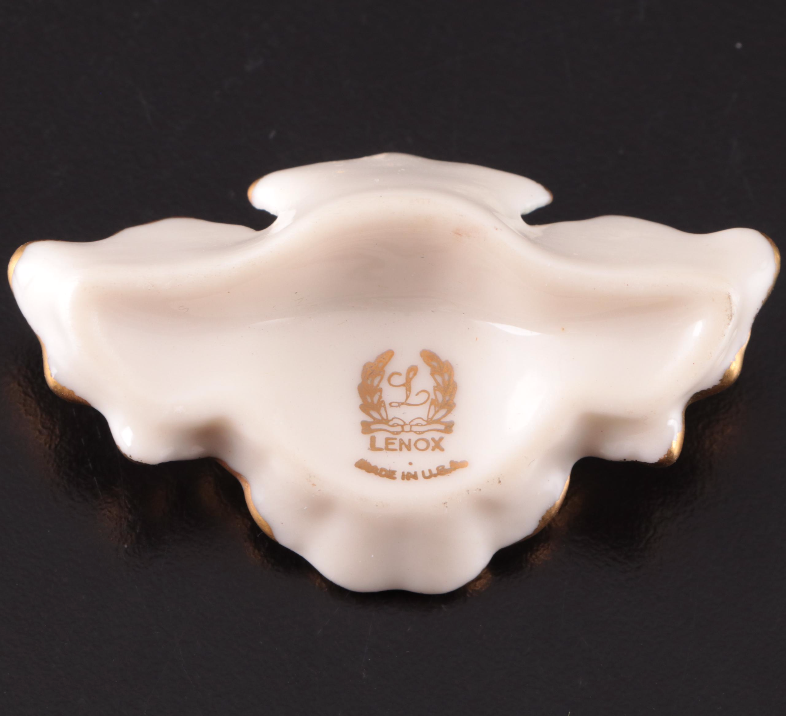 Lenox Bone China "Holiday" Ashtrays, "Presentation Ivory" Plates and More