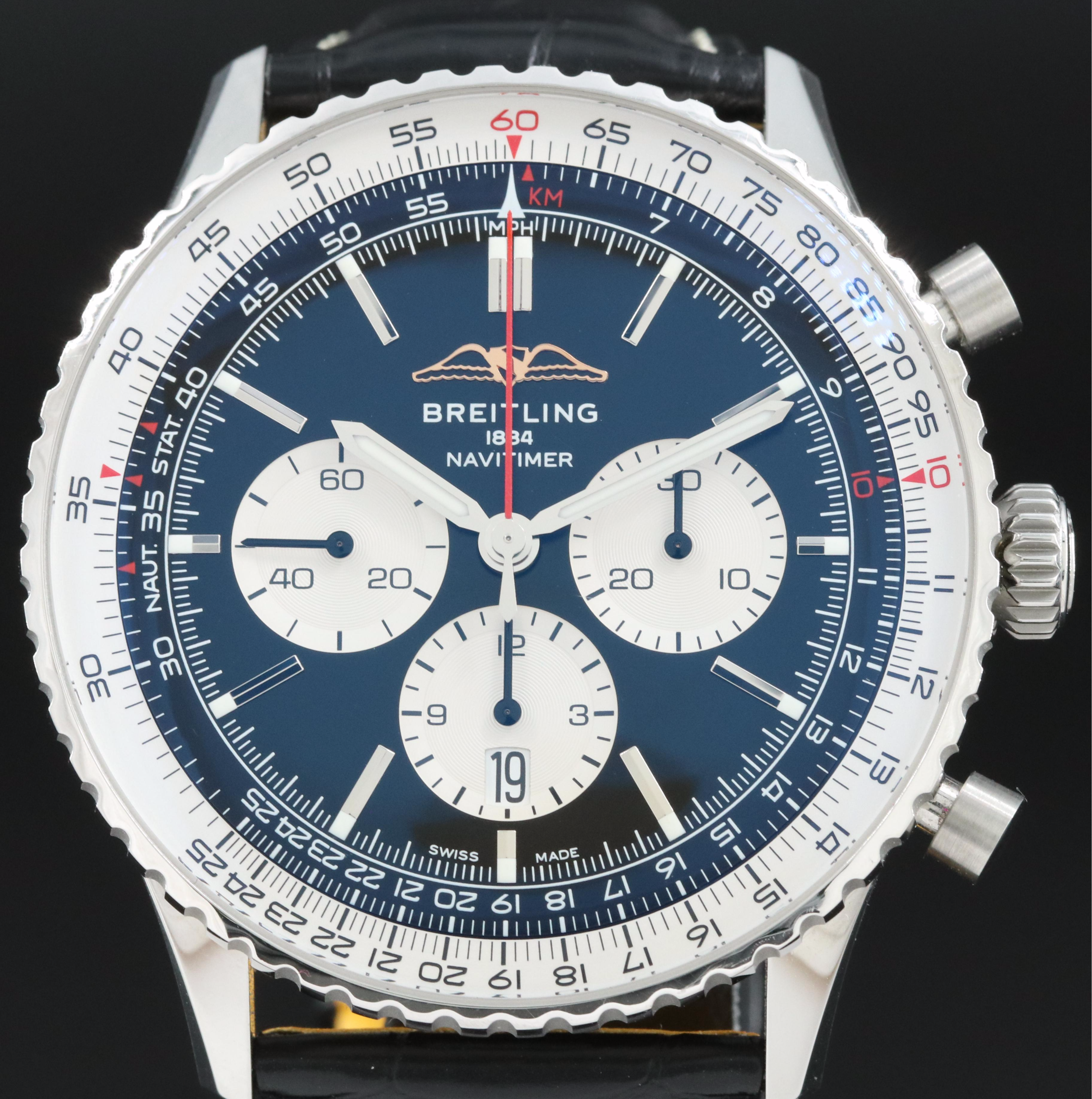 Breitling Navitimer Date Chronograph Automatic Watch