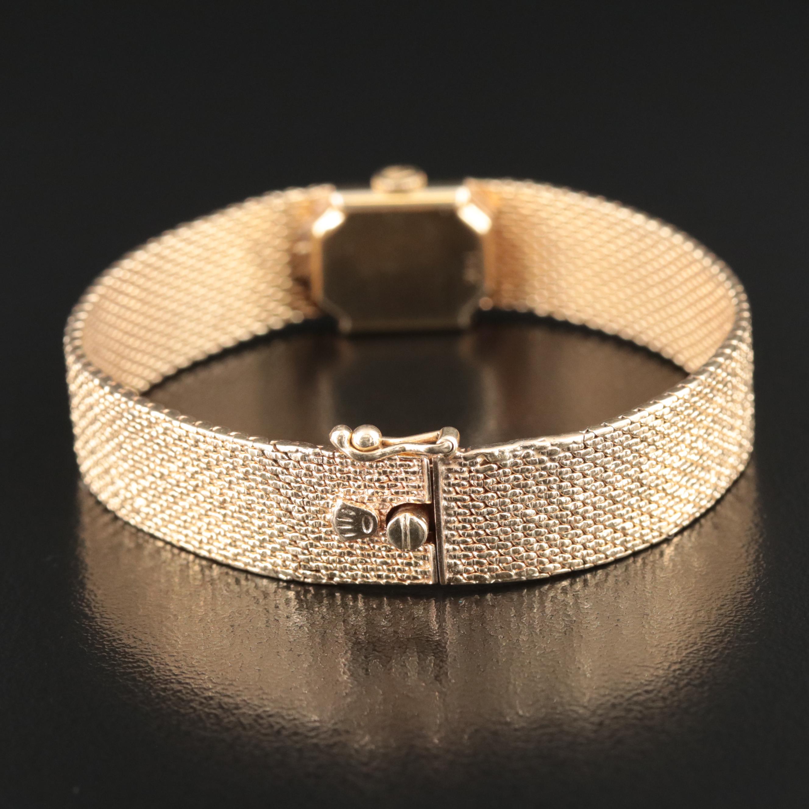 Vintage 14K Rolex Manual Wind Watch