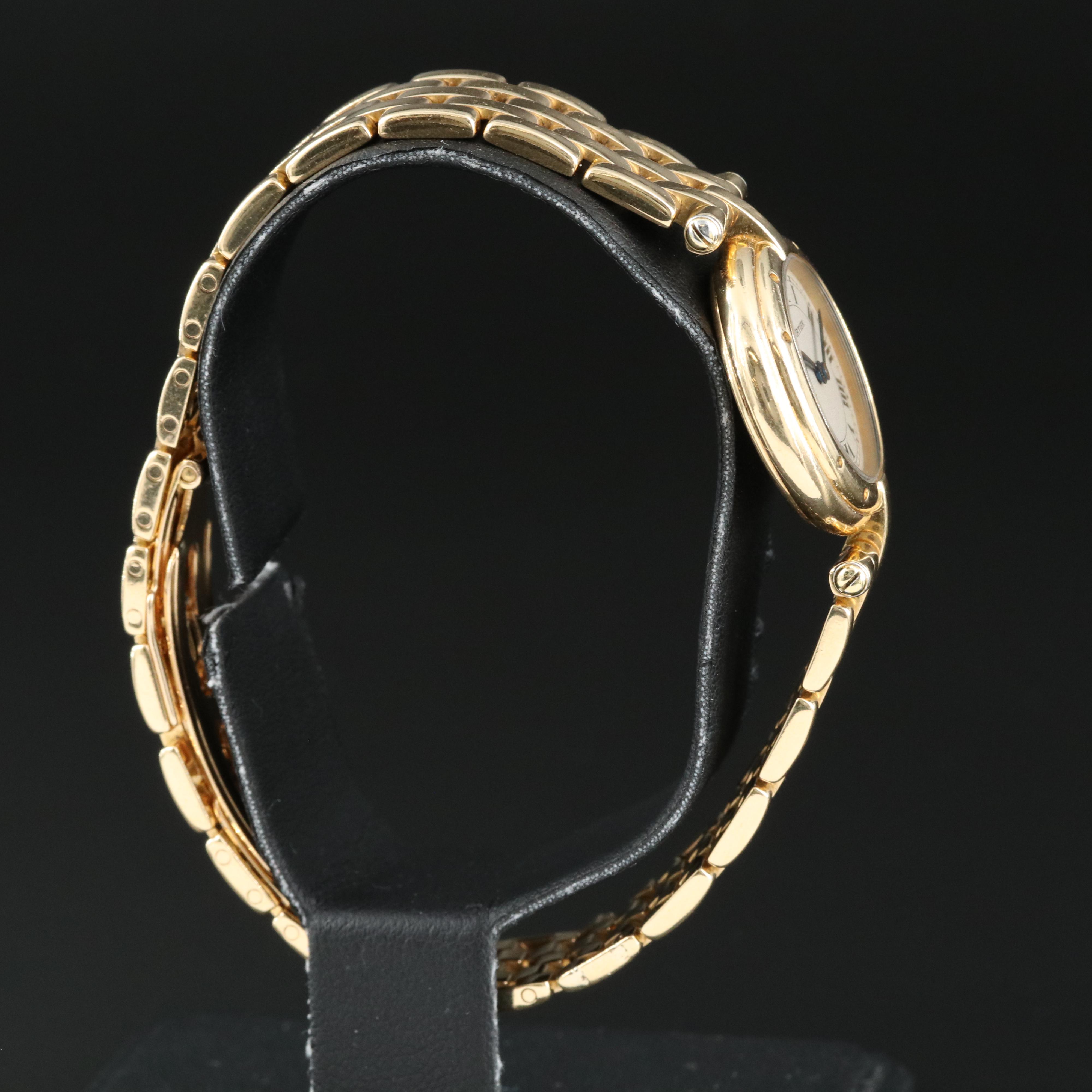 18K Cartier Vendôme Quartz Watch