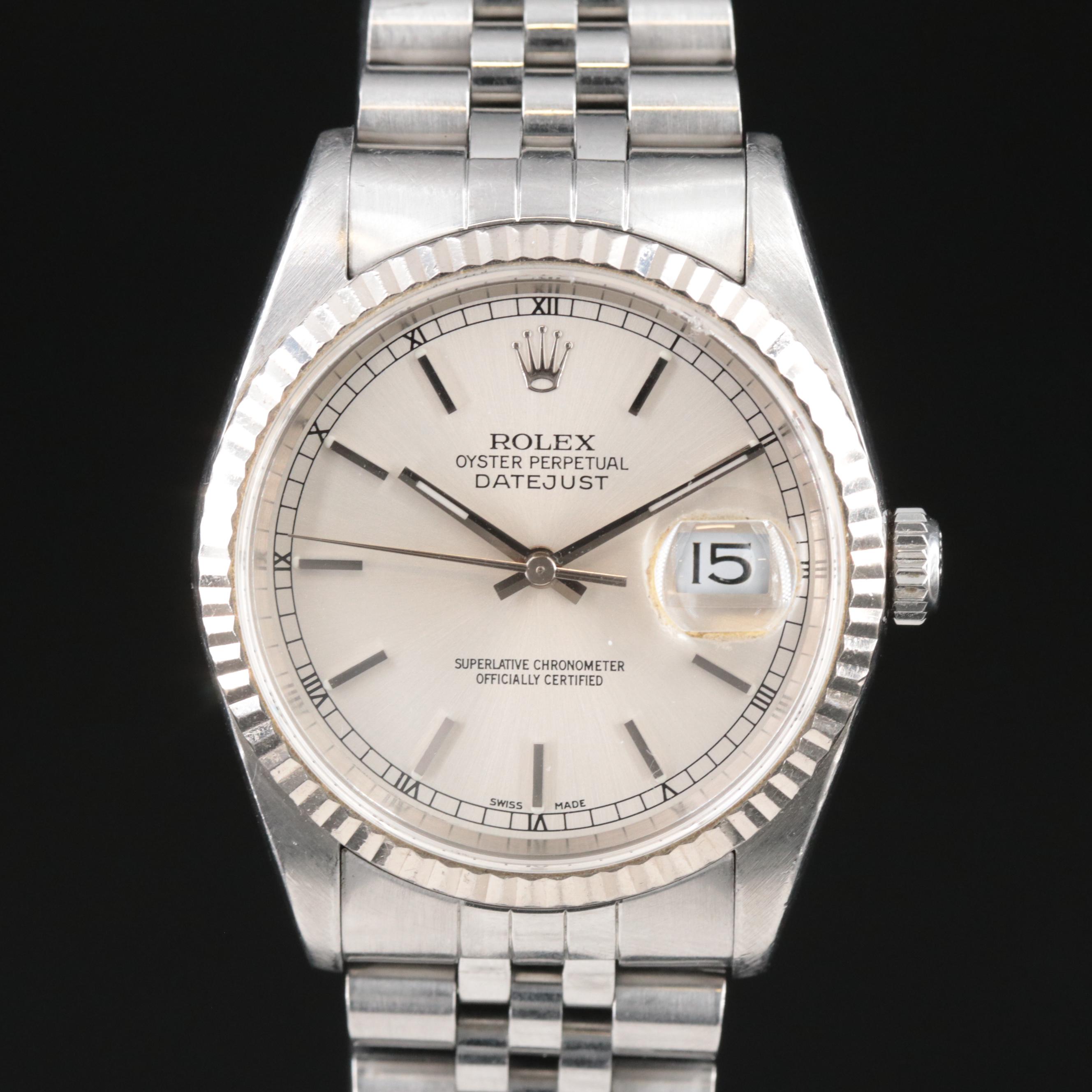 2000 Rolex Oyster Perpetual Datejust Watch