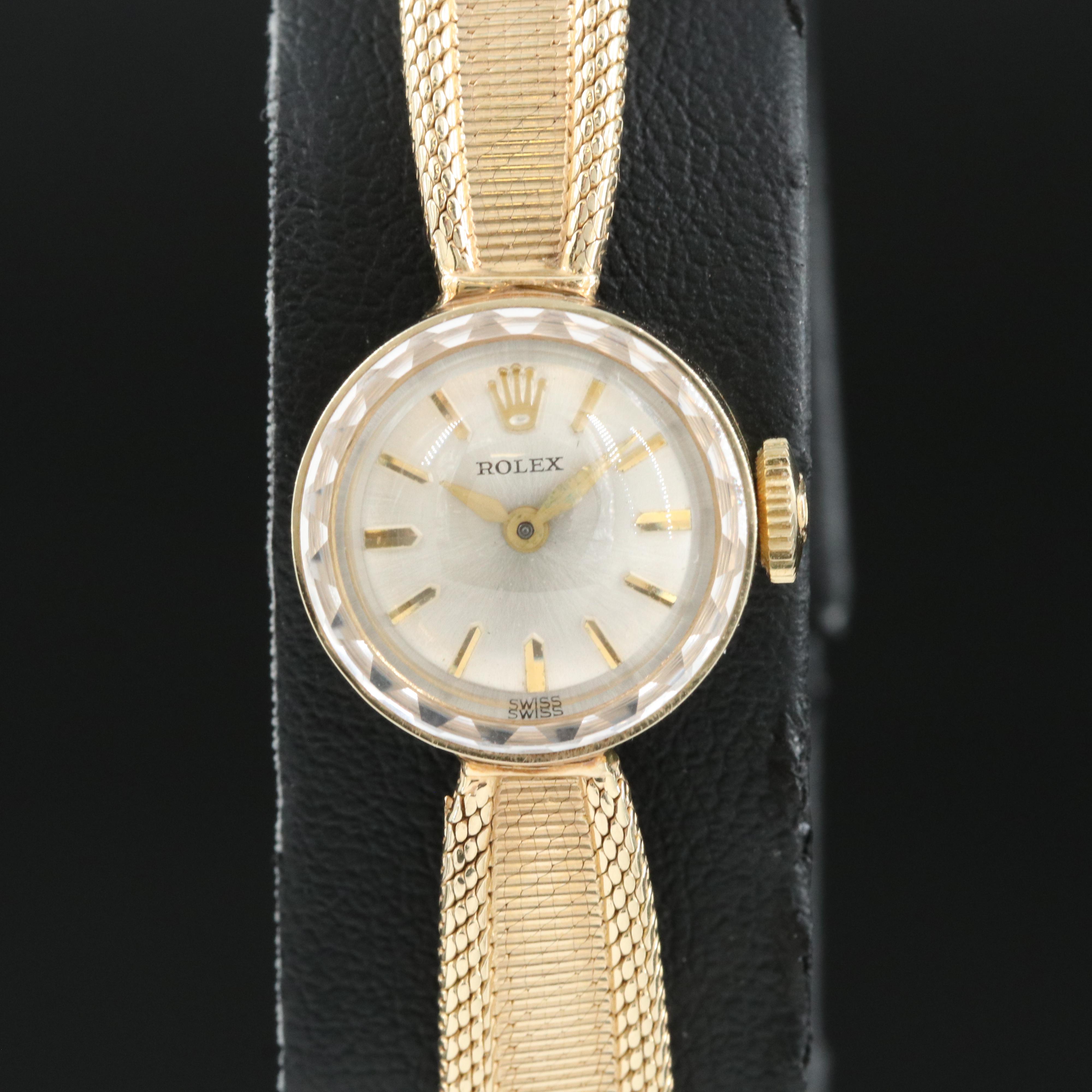 Vintage Rolex 14K Stem Wind Watch