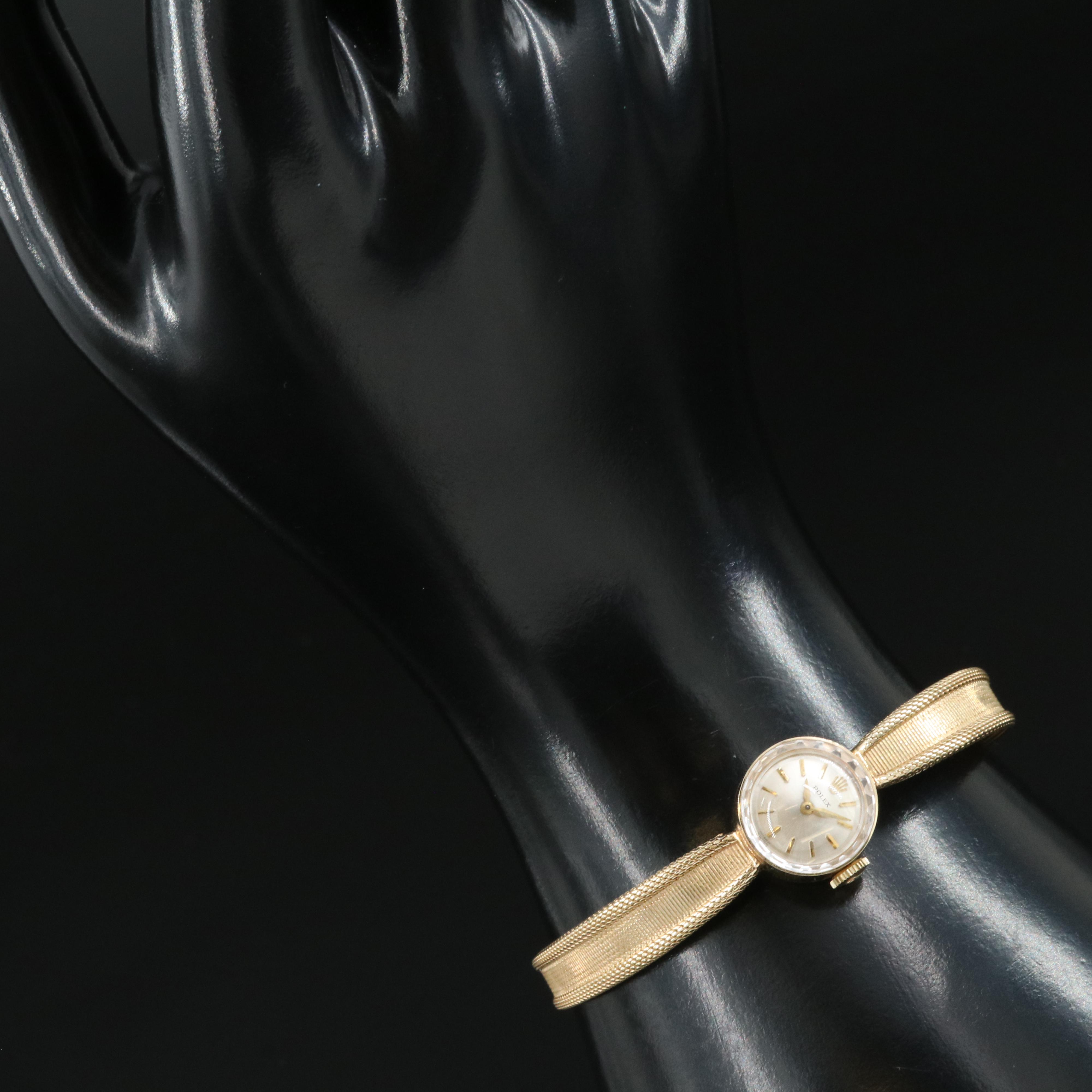 Vintage Rolex 14K Stem Wind Watch