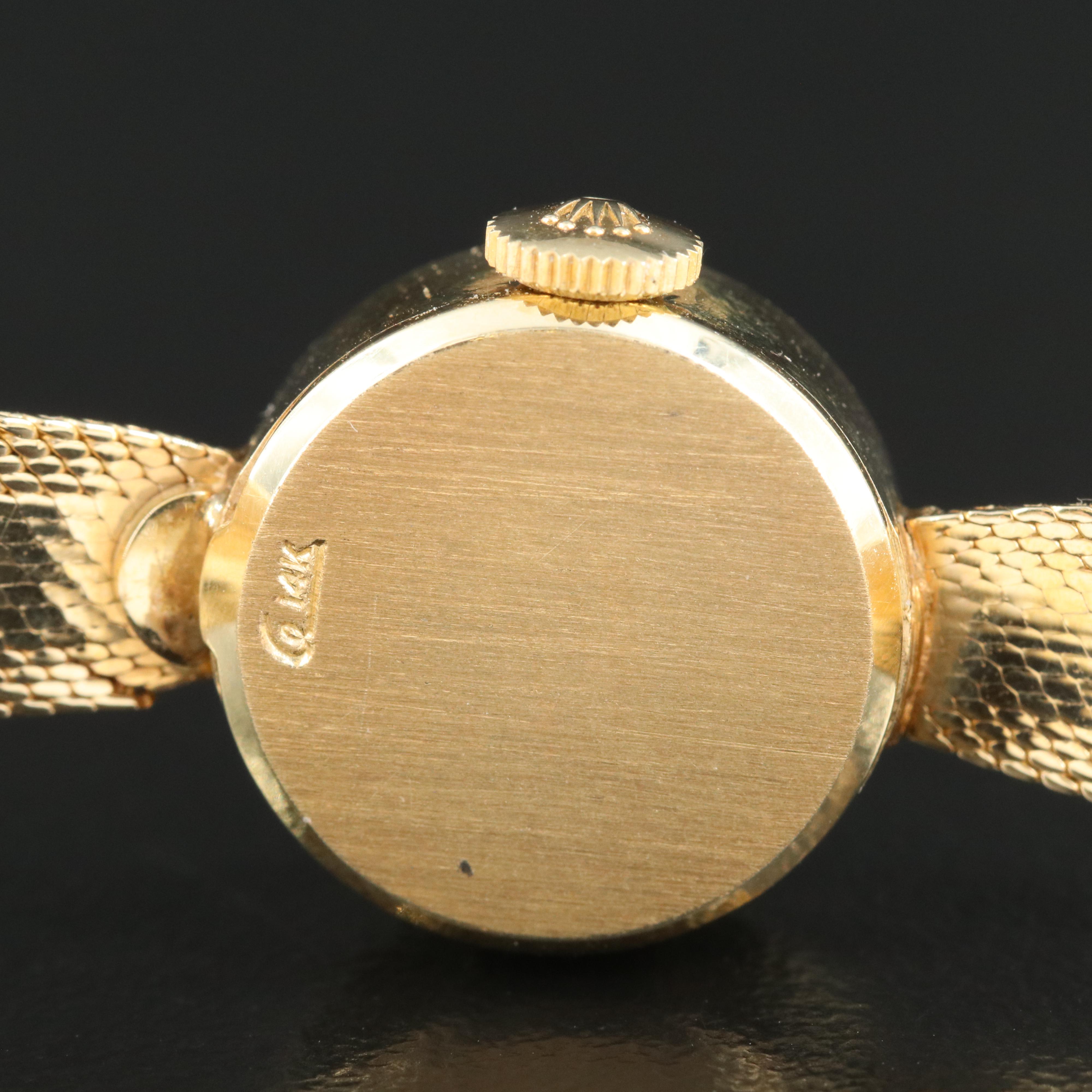 Vintage Rolex 14K Stem Wind Watch