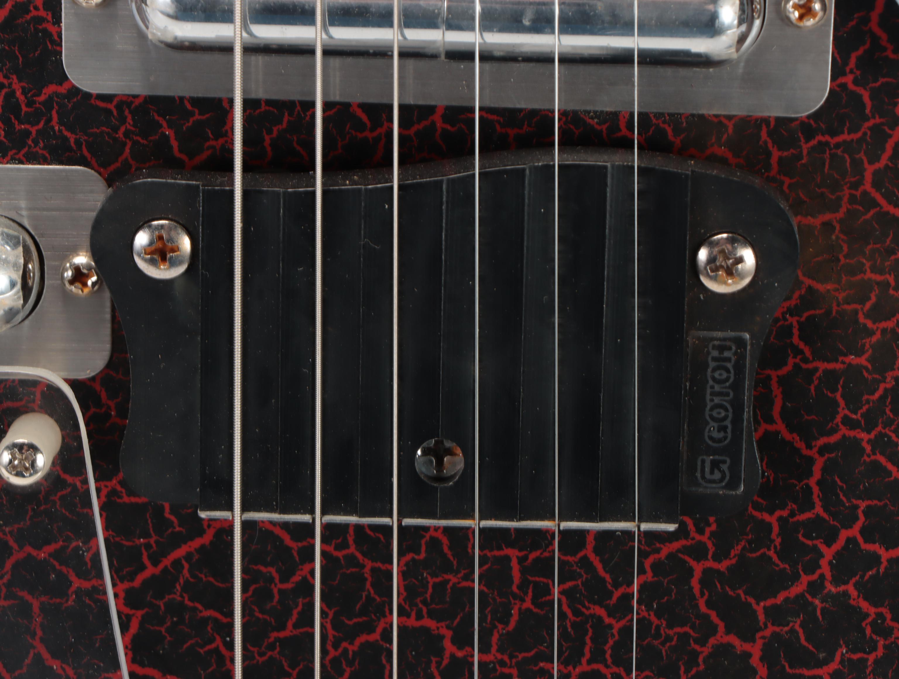 Rogue Right Handed Sitar Solid Body Electric Guitar with Gig Bag