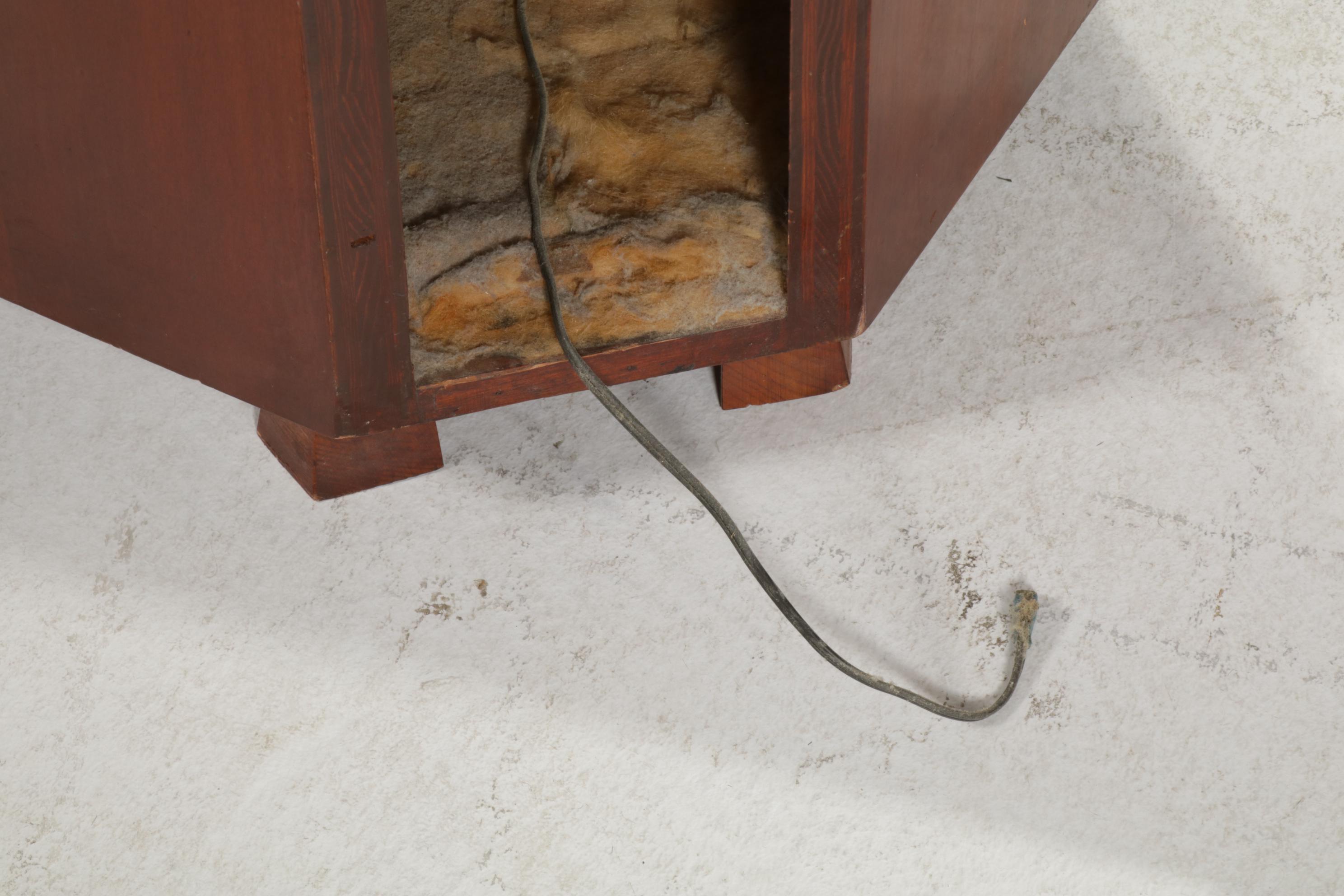 Rek-O-Kut Record Player with Electro-Voice Patrician Speakers and Cabinet