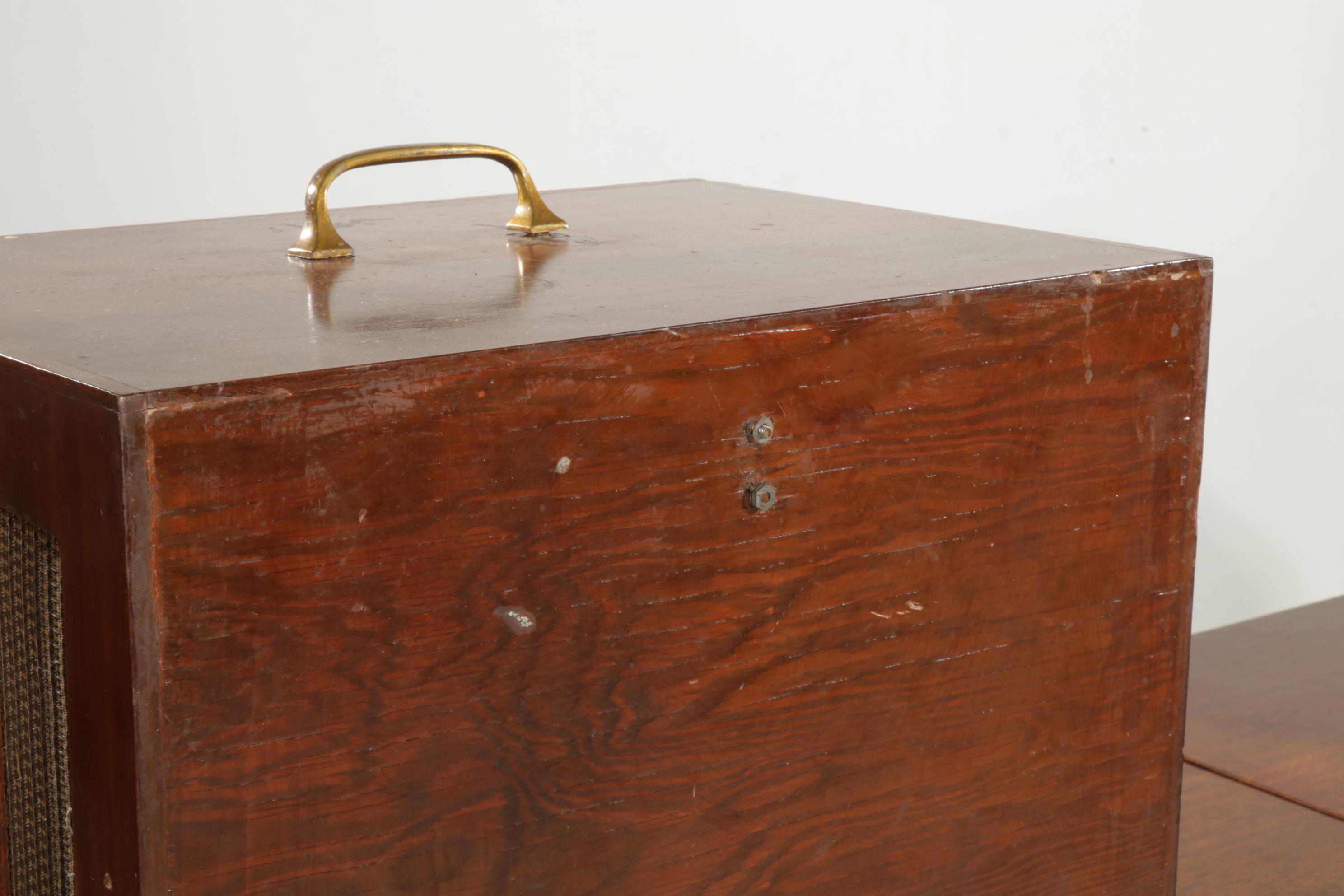 Rek-O-Kut Record Player with Electro-Voice Patrician Speakers and Cabinet