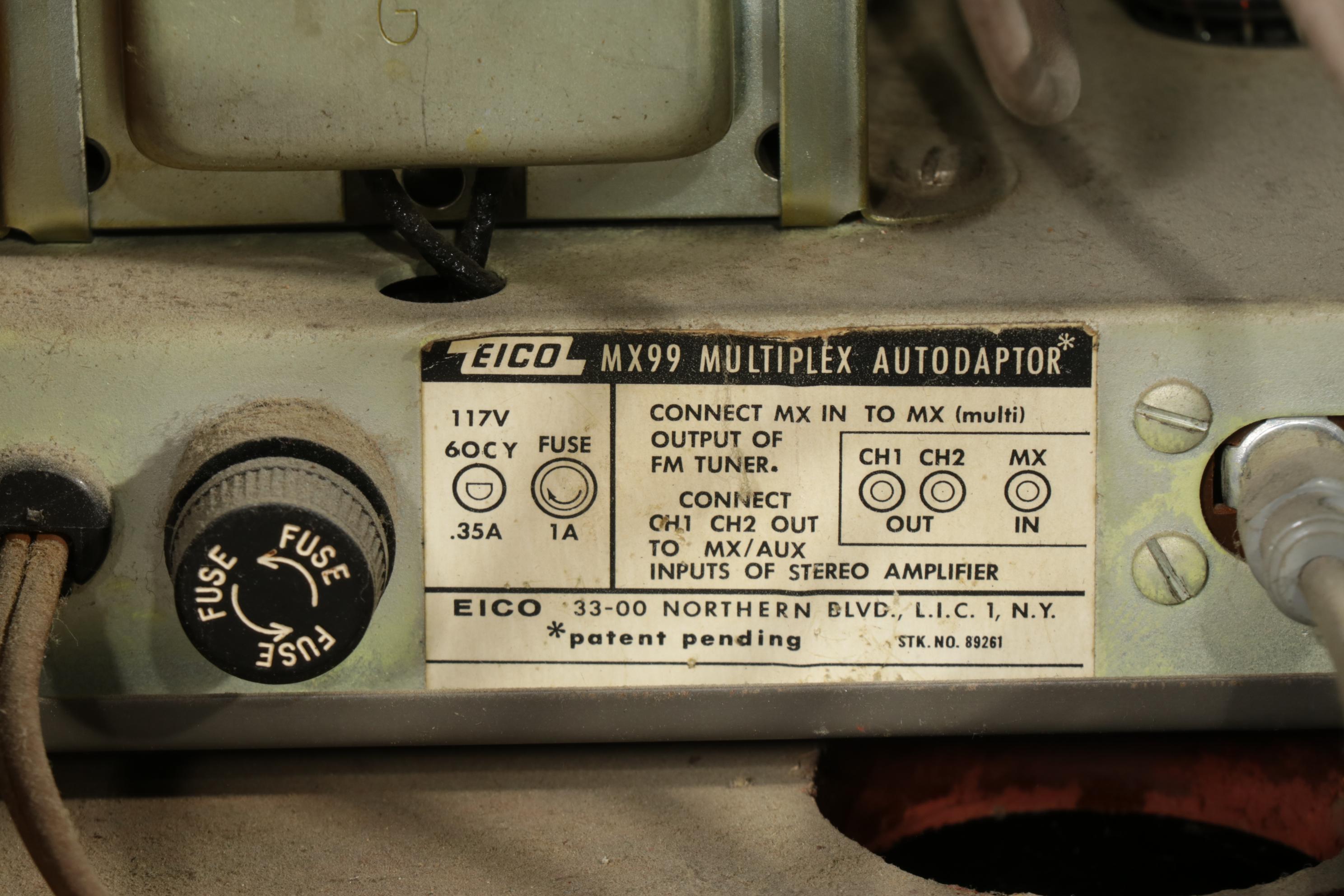 Rek-O-Kut Record Player with Electro-Voice Patrician Speakers and Cabinet