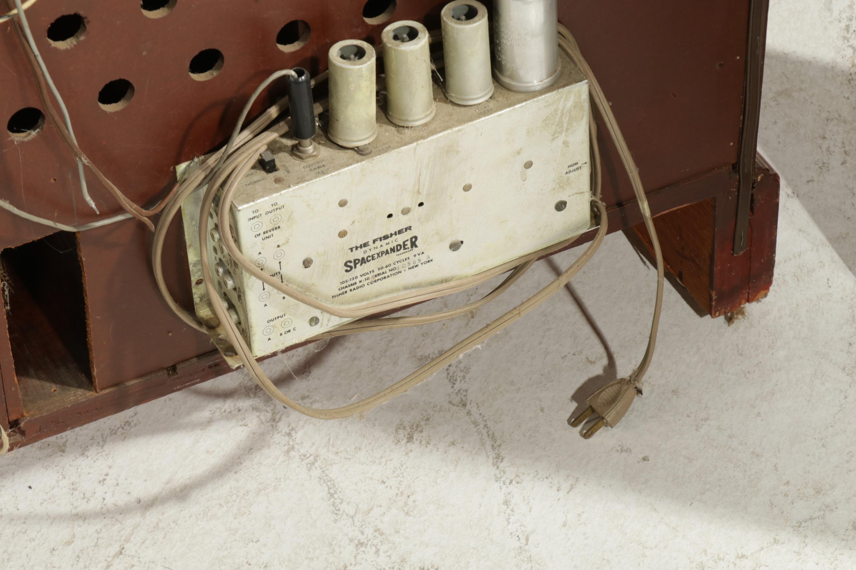 Rek-O-Kut Record Player with Electro-Voice Patrician Speakers and Cabinet