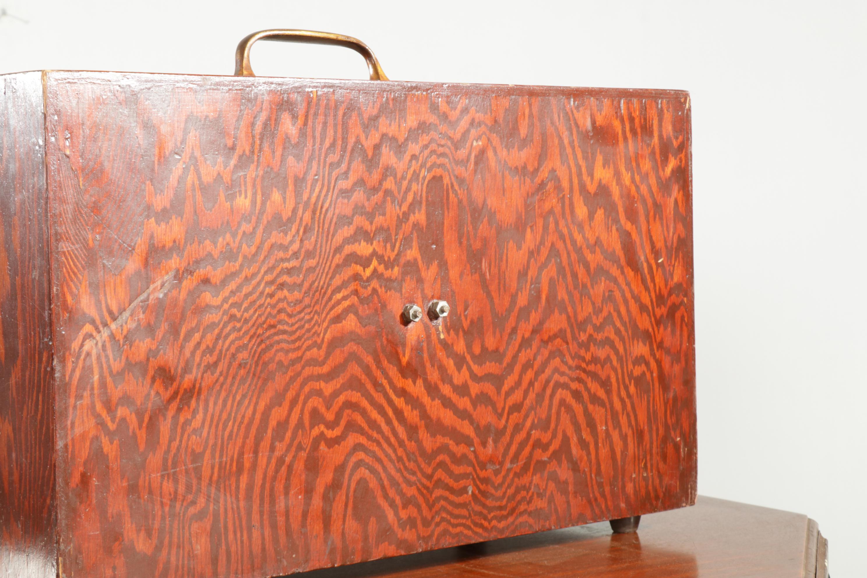 Rek-O-Kut Record Player with Electro-Voice Patrician Speakers and Cabinet