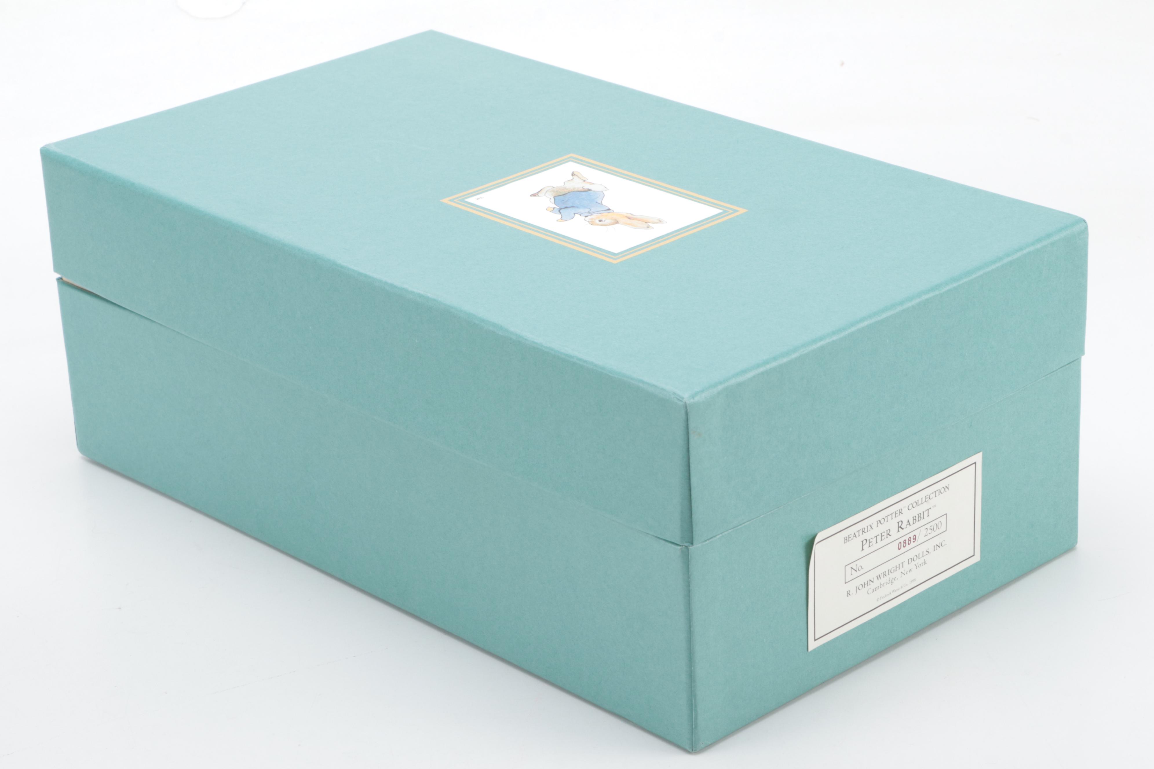 R. John Wright Beatrix Potter Collection "Peter Rabbit" Stuffed Toy, 1999