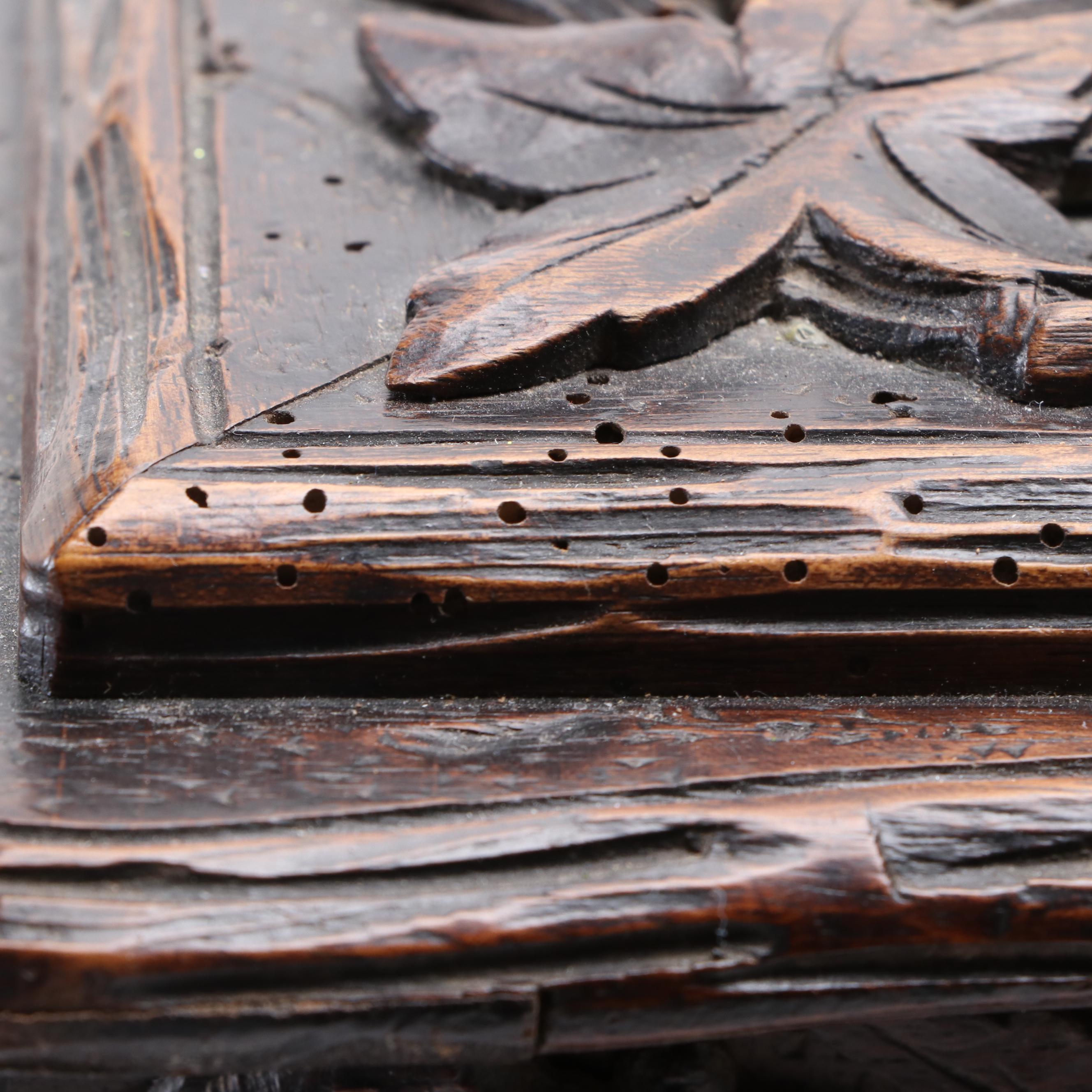 German Black Forest Liquor Cellar Cabinet, 19th Century