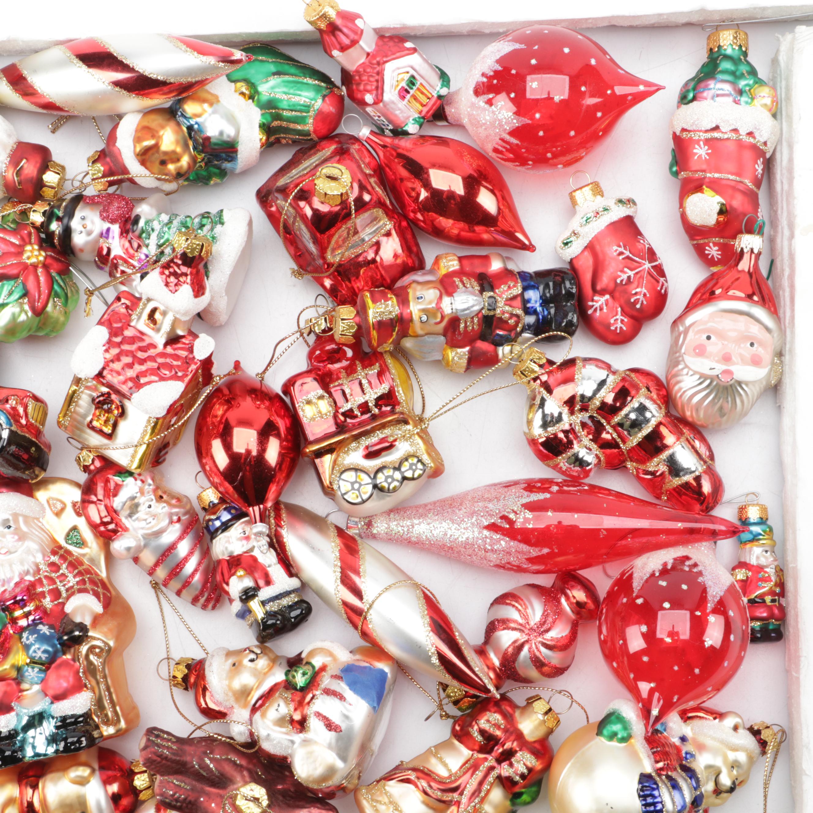 Old World Christmas with Other Ornaments