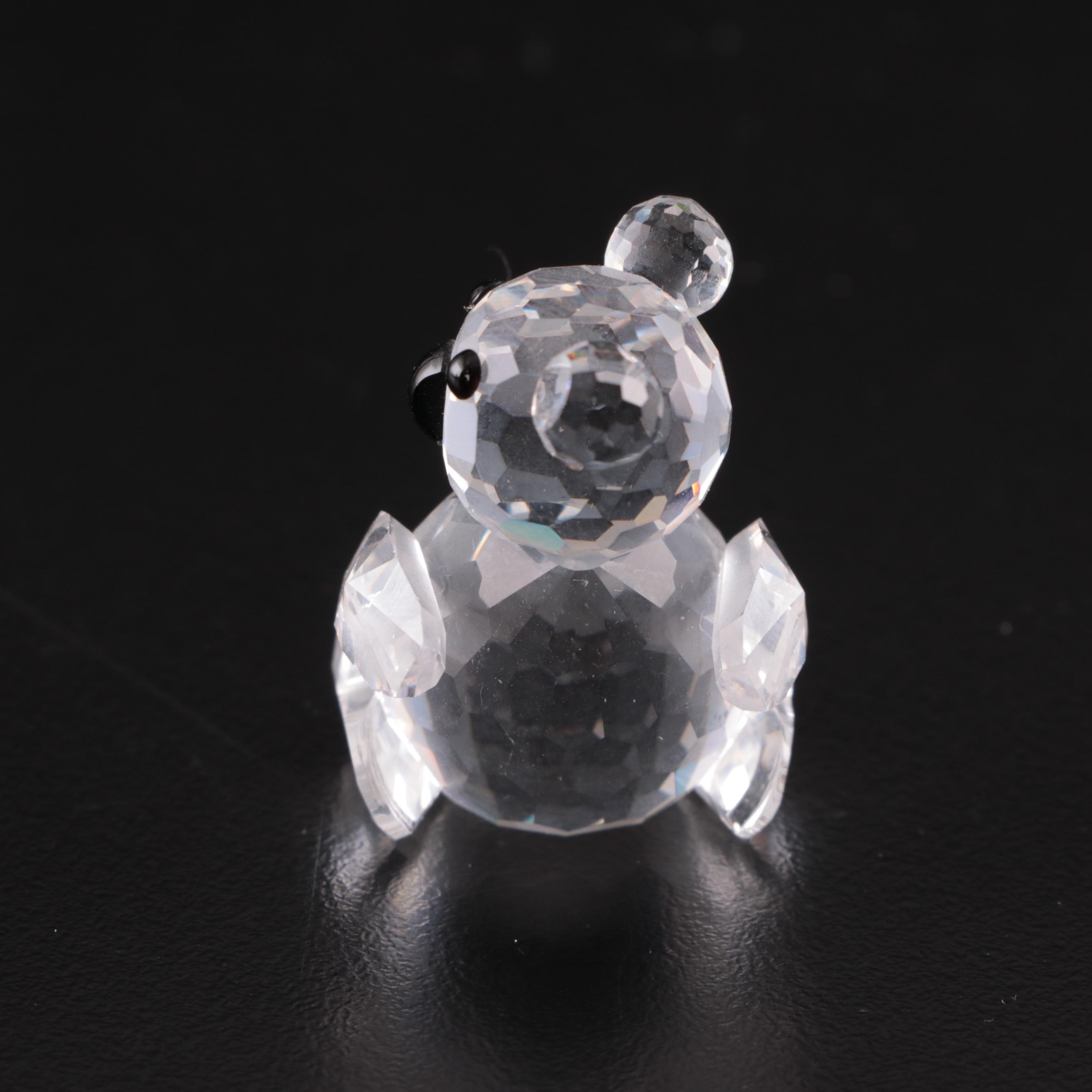 Swarovski Crystal Kangaroo, Kiwi and Koala Bear Figurines, Late 20th Century