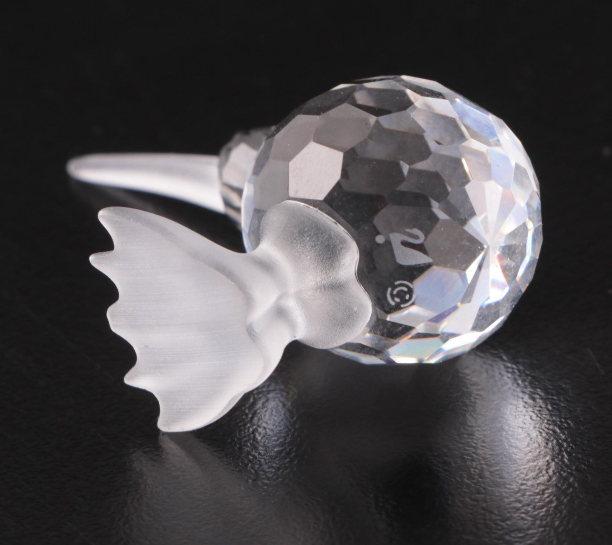 Swarovski Crystal Kangaroo, Kiwi and Koala Bear Figurines, Late 20th Century