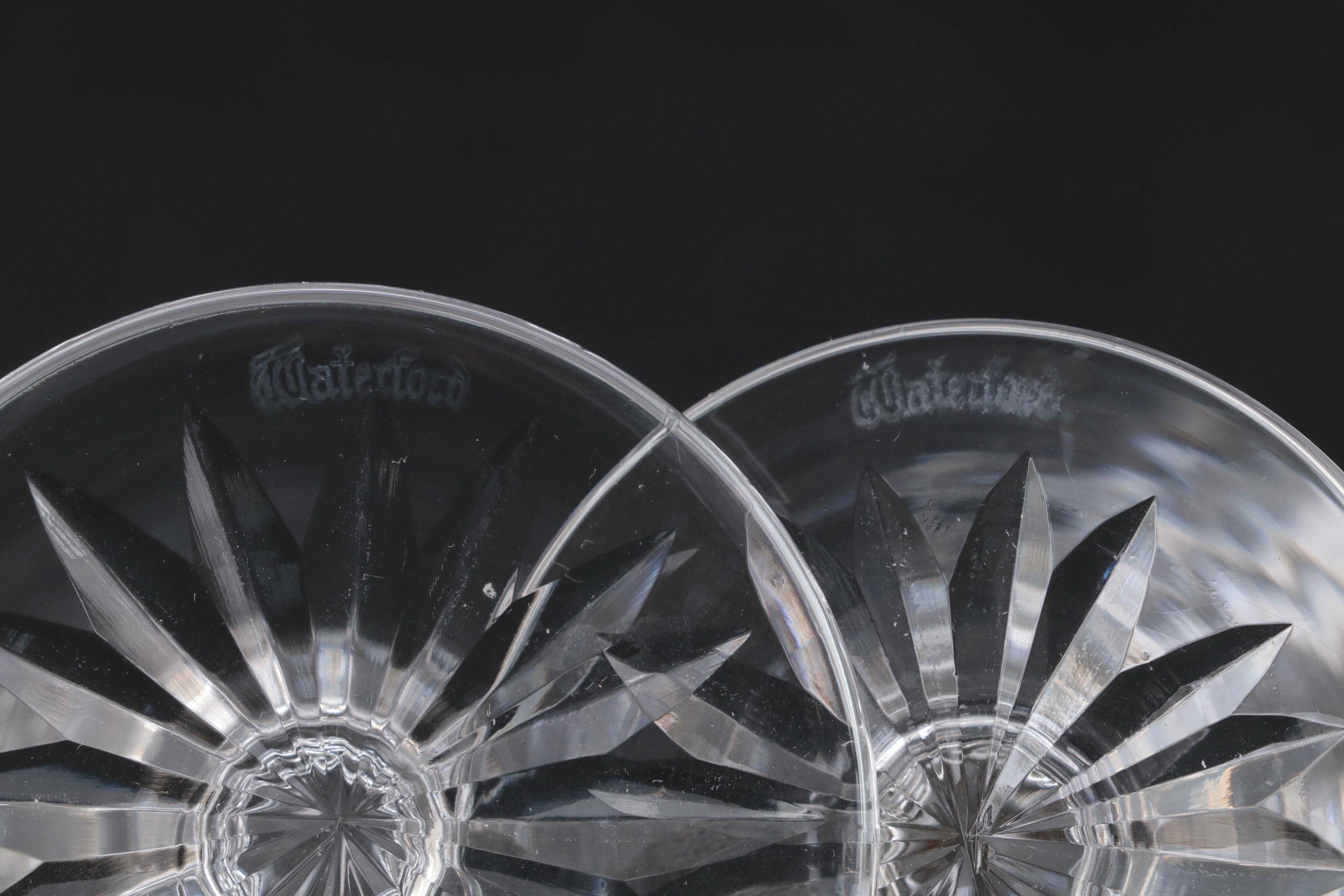 Waterford Crystal "Lismore" Claret Glasses