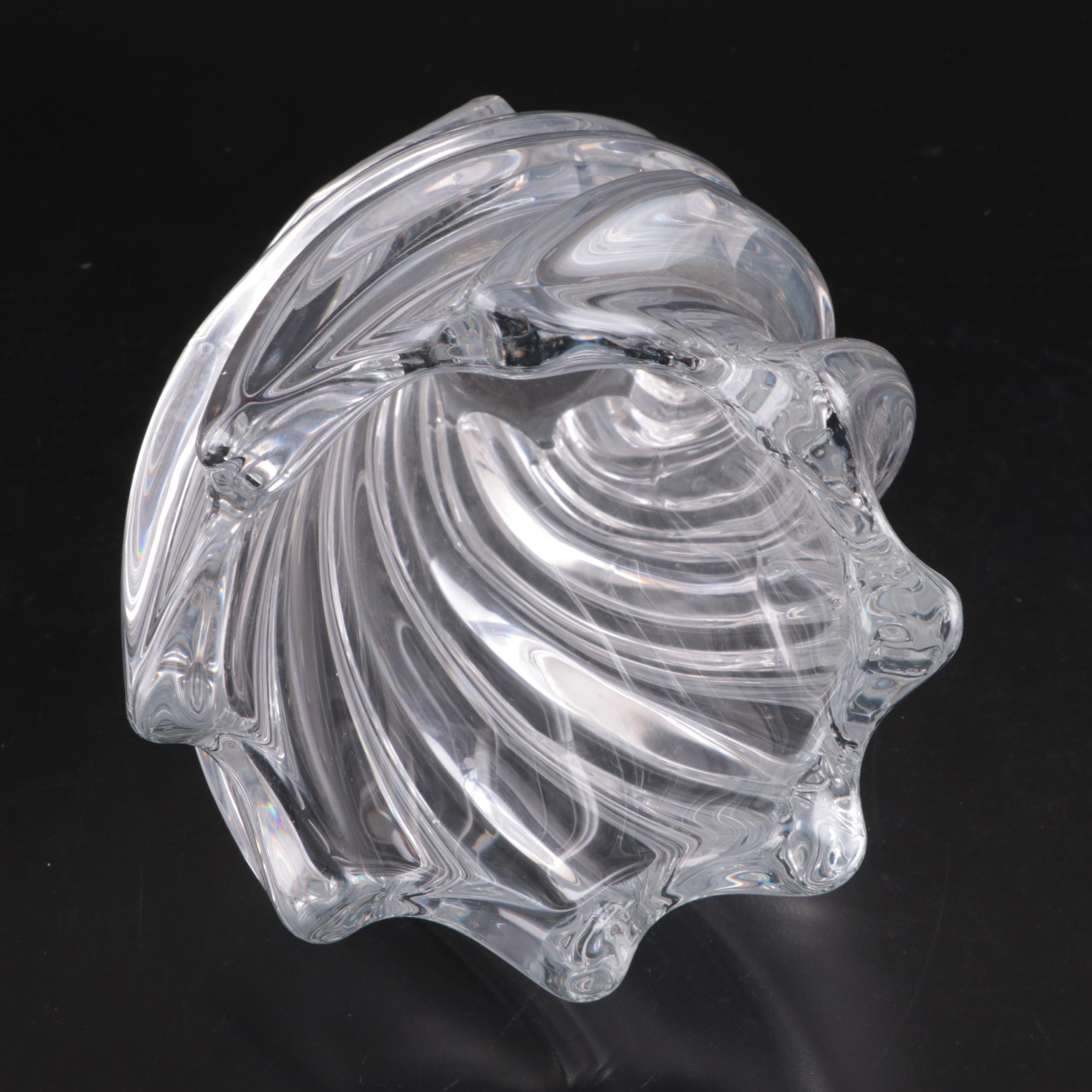 Vannes le Châtel and Other Crystal Vases with Orrefors Crystal Decanter