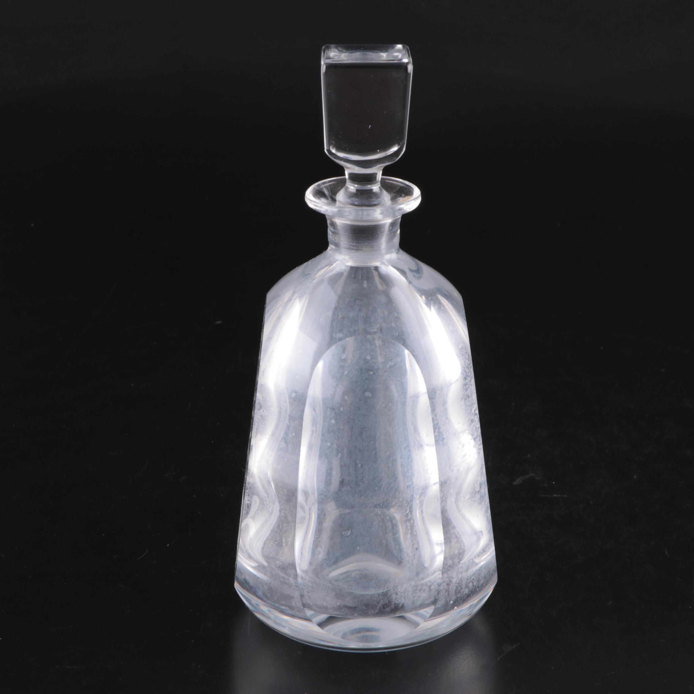 Vannes le Châtel and Other Crystal Vases with Orrefors Crystal Decanter