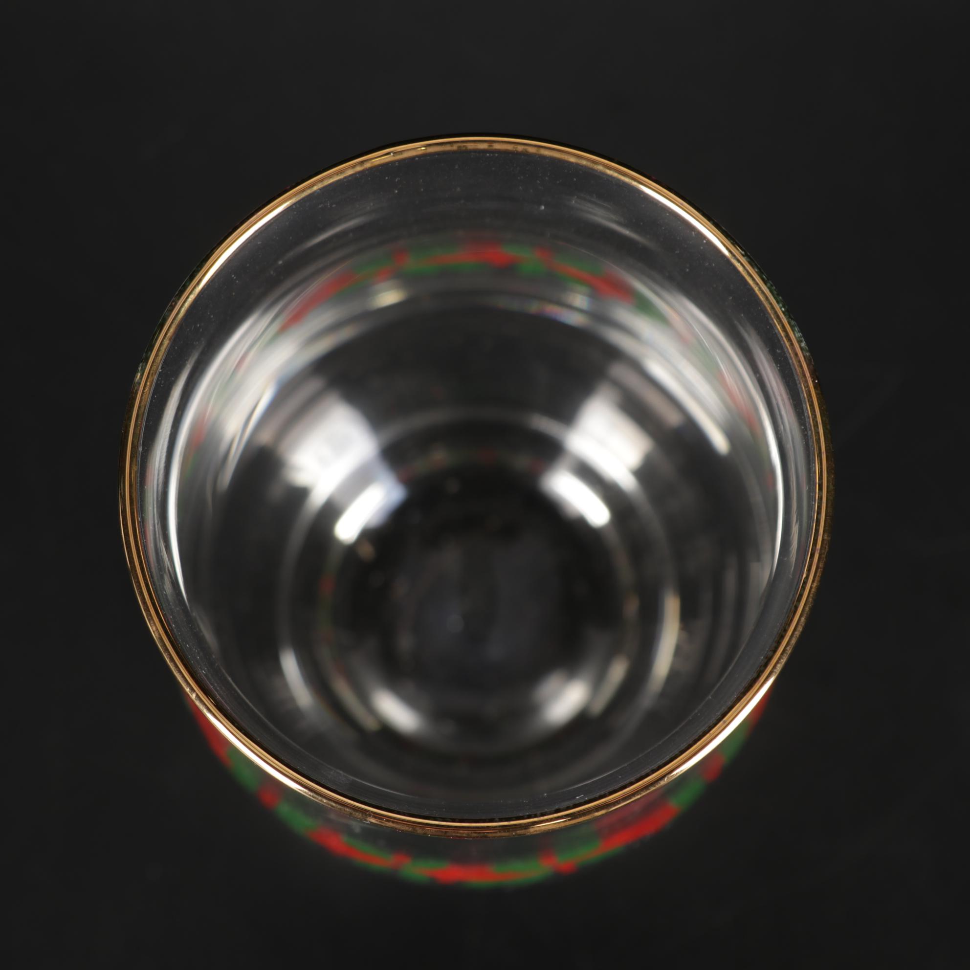 All the Trimmings "Christmas Holly" Porcelain Dinnerware and Libbey Tumblers