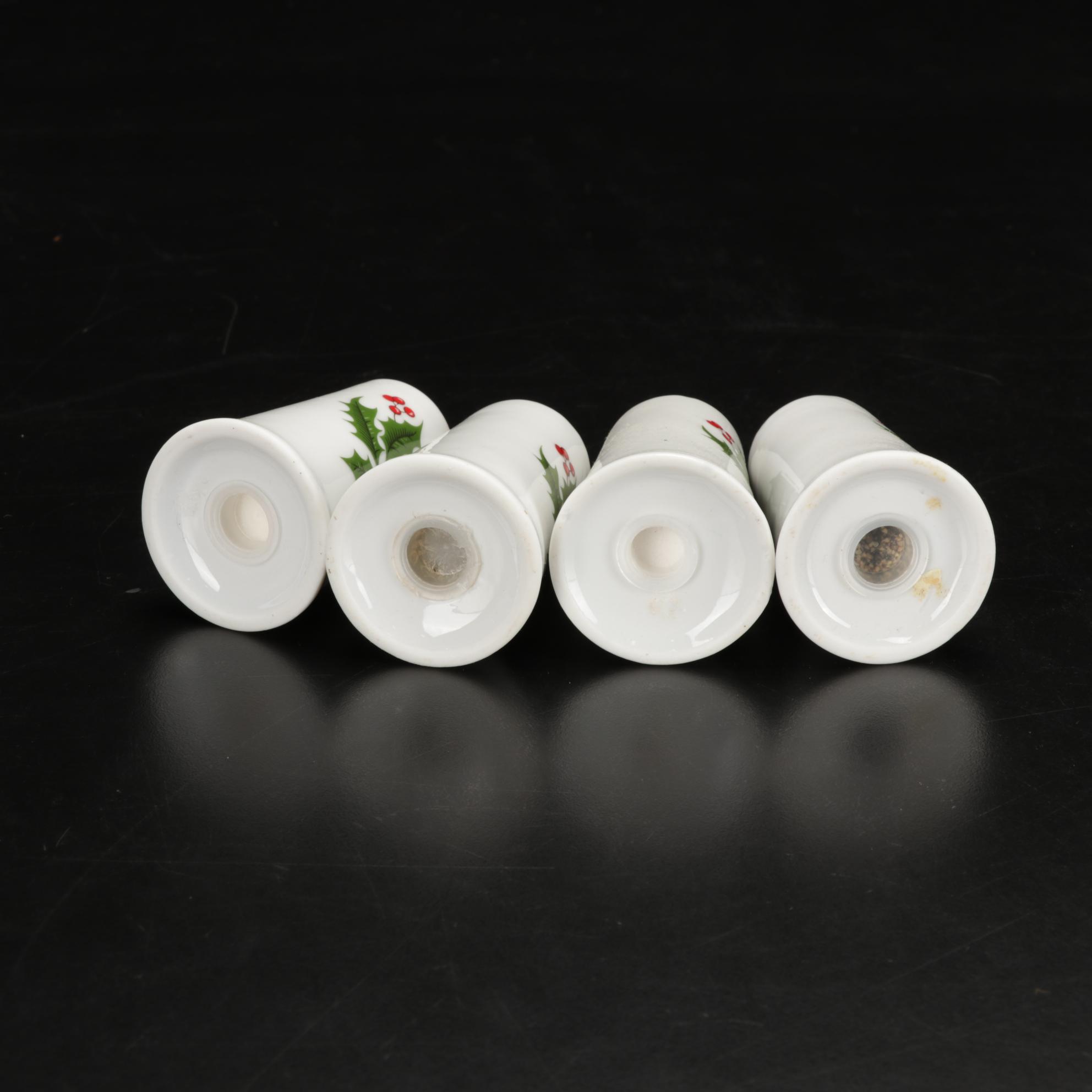 All the Trimmings "Christmas Holly" Porcelain Dinnerware and Libbey Tumblers