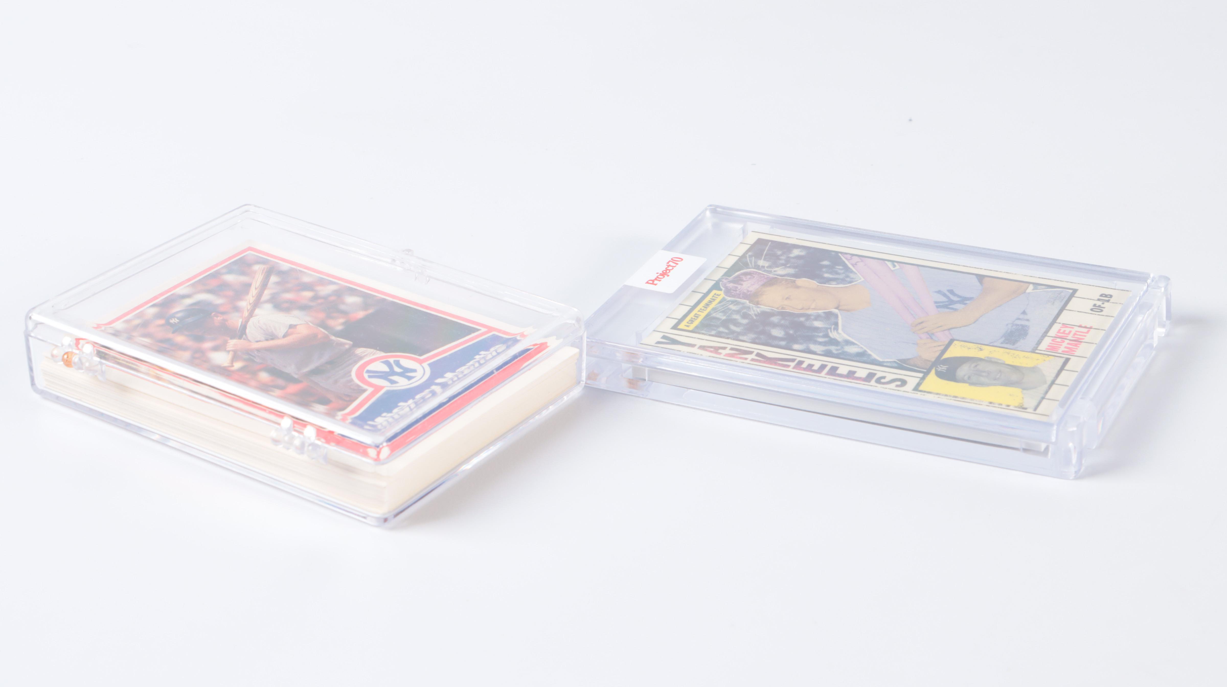 Mickey Mantle Baseball Card Collection Featuring Reprints and More, 1980s–2020s