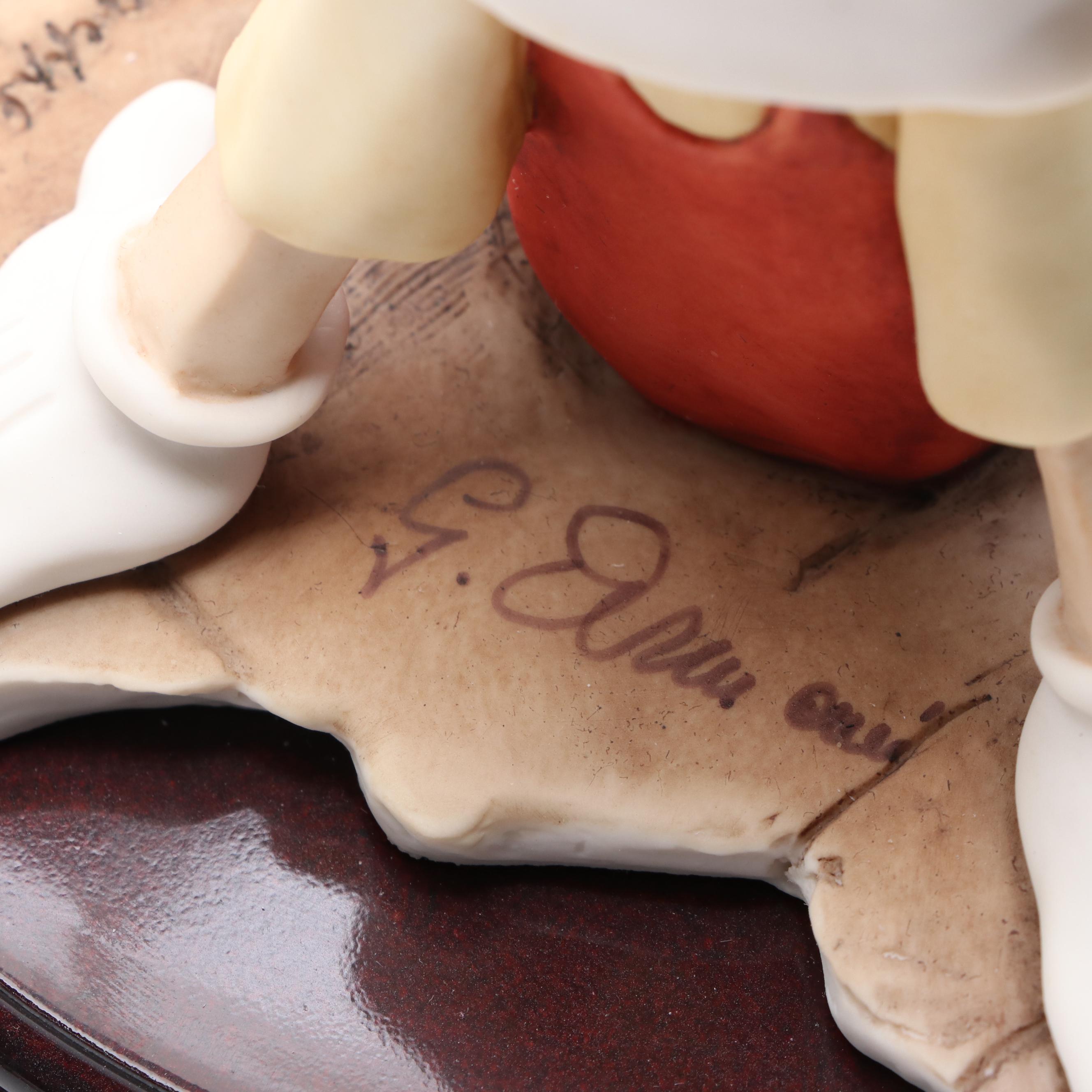 Giuseppe Armani "Pinocchio and Figaro" Artist Signed Porcelain Figurine