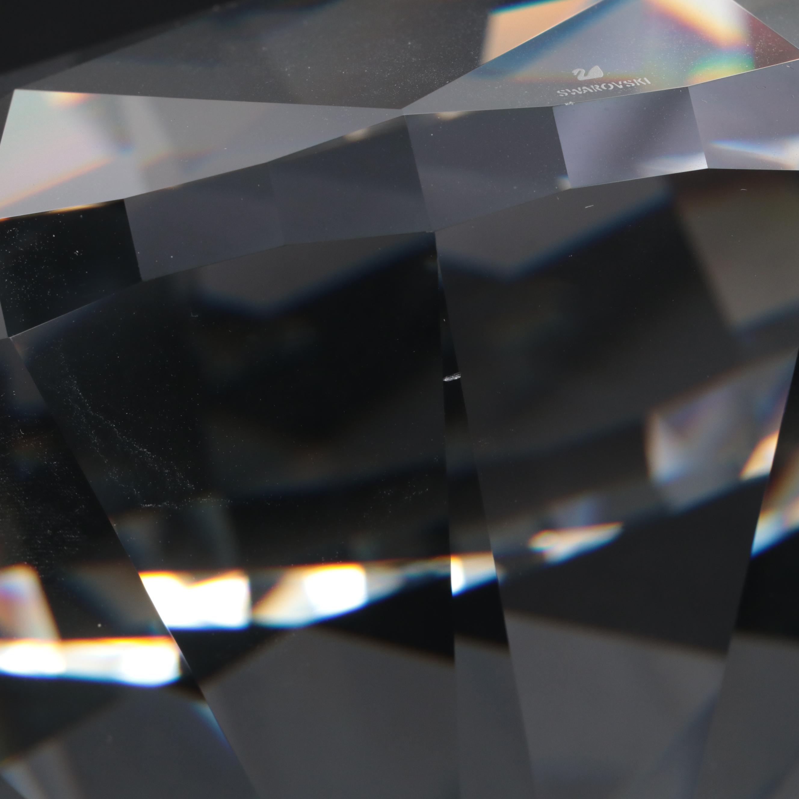 Swarovski "Giant Chaton" Crystal Giants Figurine, 1990