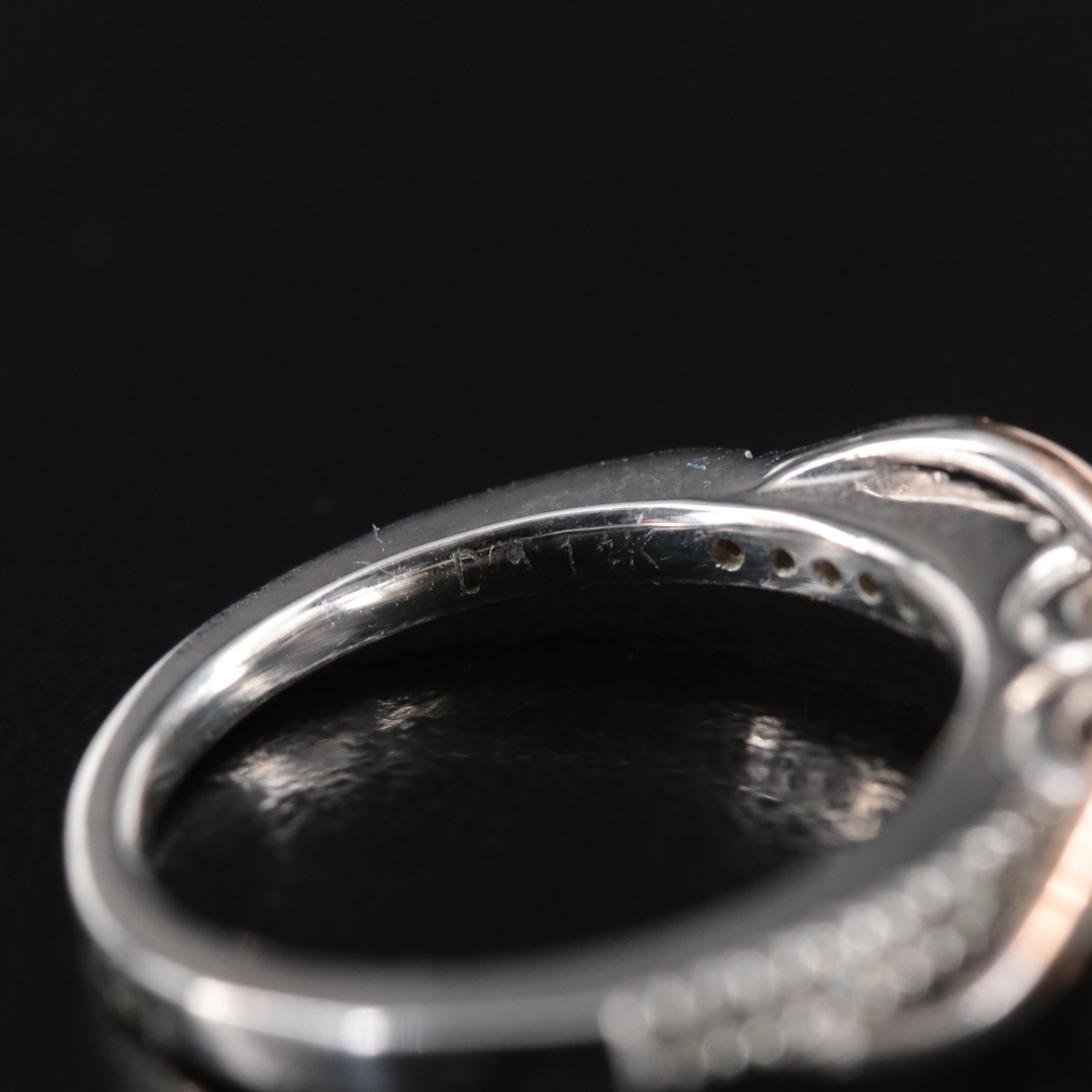 Ever Us 14K 0.50 CTW Diamond Ring with Rose Gold Accent