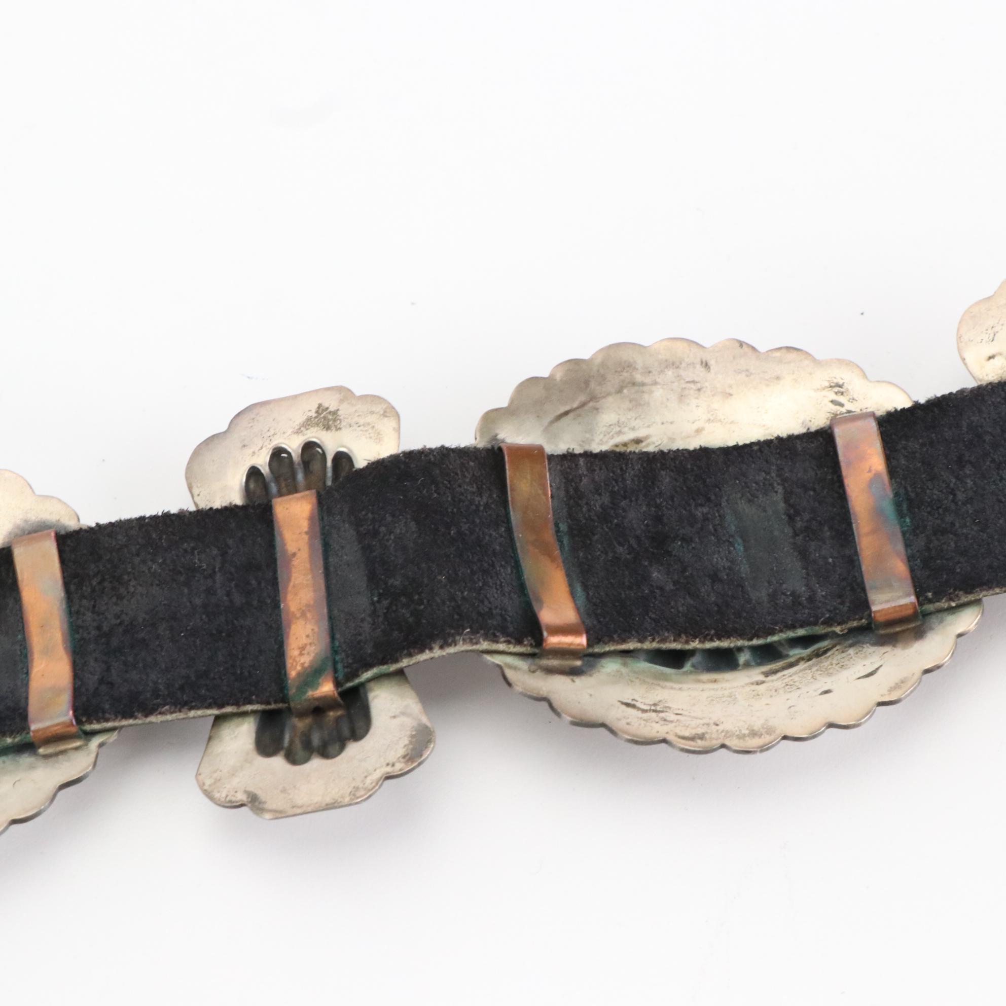 Southwestern Style Turquoise Concho Belt