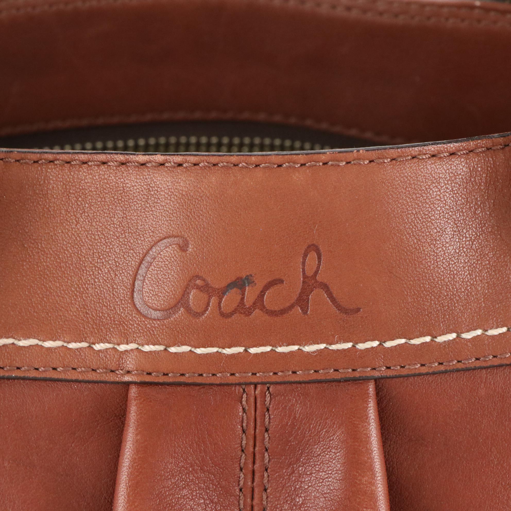 Coach F14482 Carriage Shoulder Bag and F13732 Leather Shoulder Bag